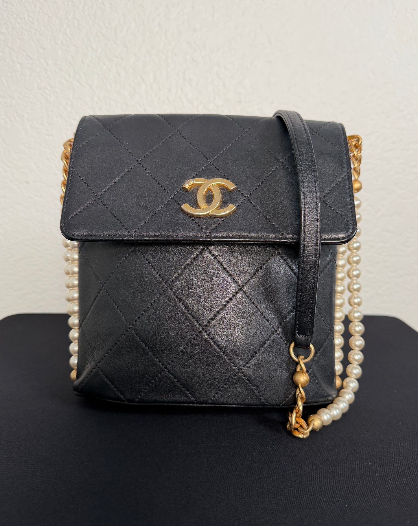 Chanel About Pearls Small Hobo Bag