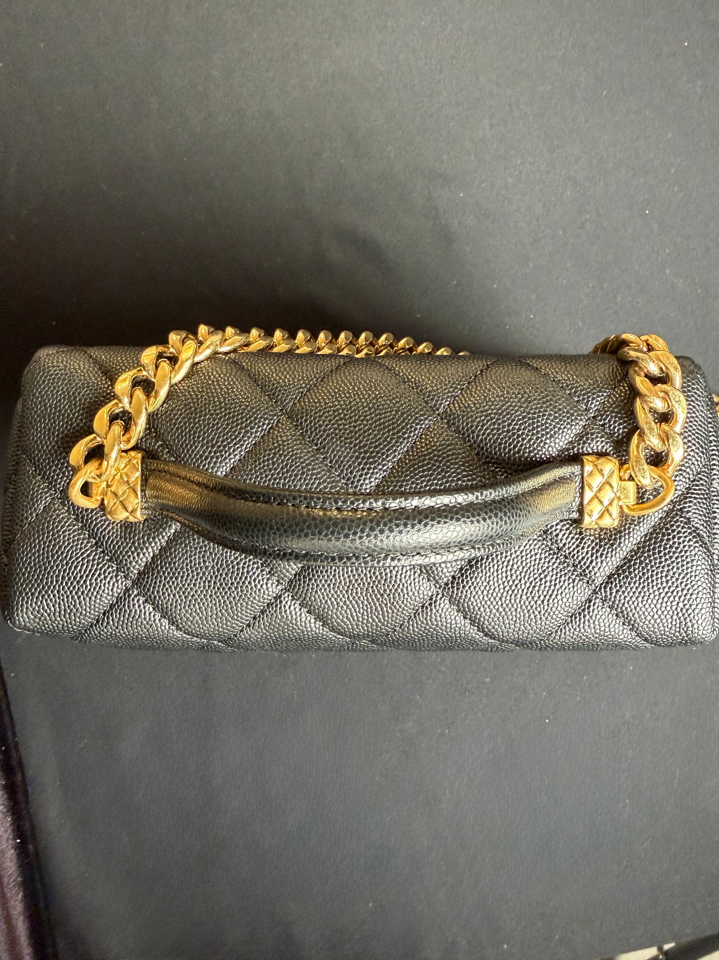 Chanel Handy Box Vanity Shoulder Handbag