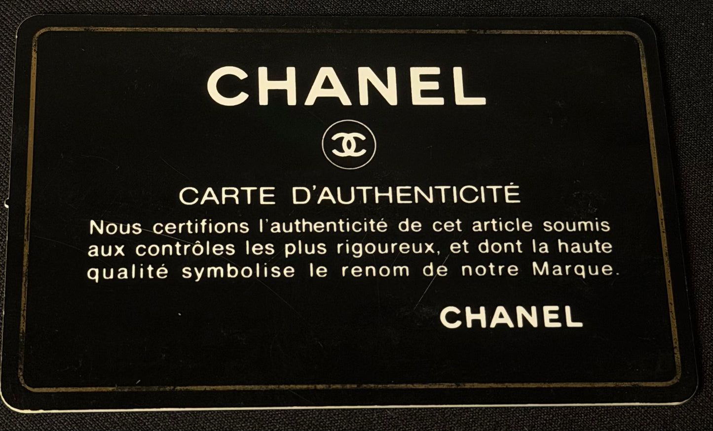 Chanel CC GHW Chain Shoulder Bag Blue Calfskin Leather