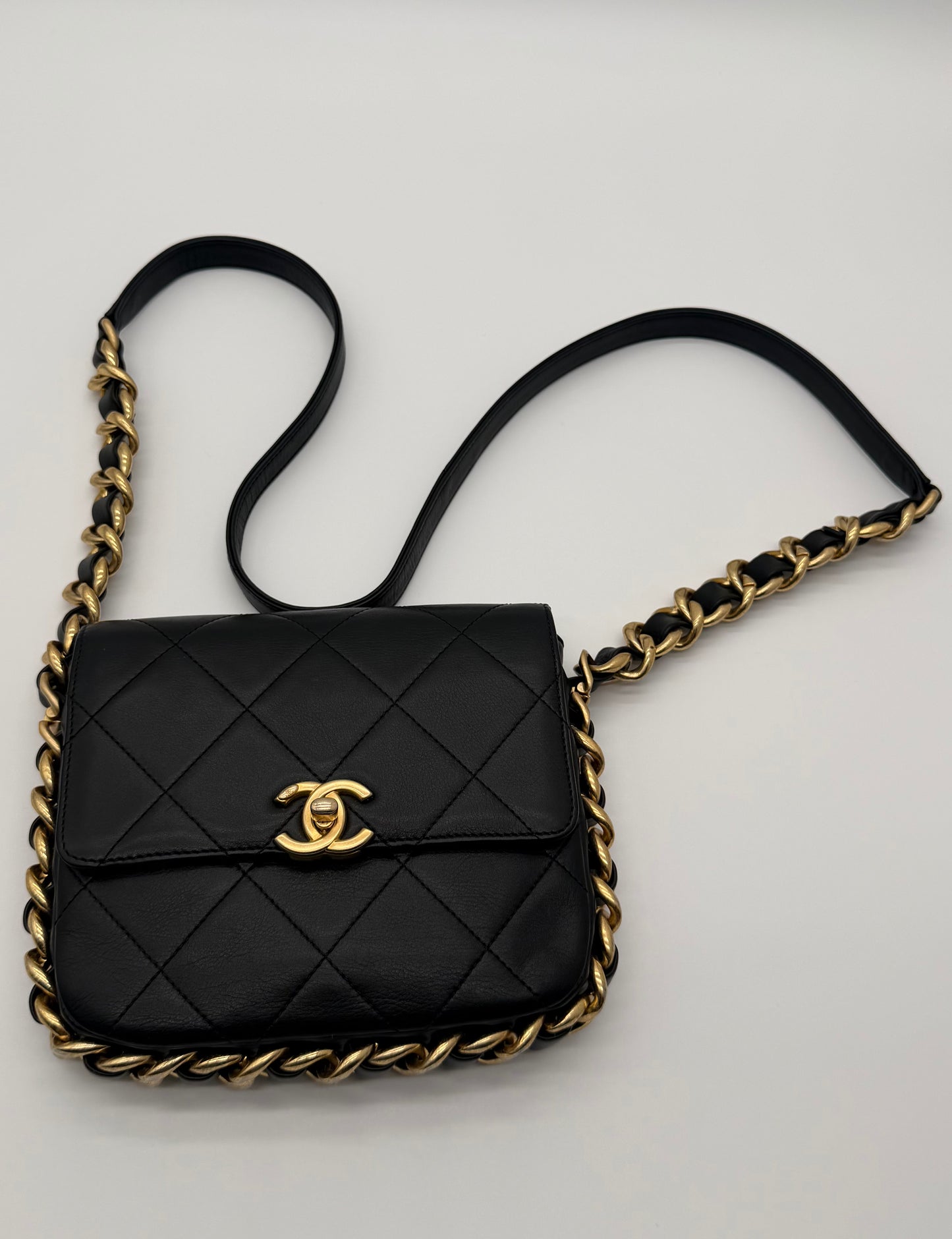 Chanel Mini Framing Chain Flap Bag