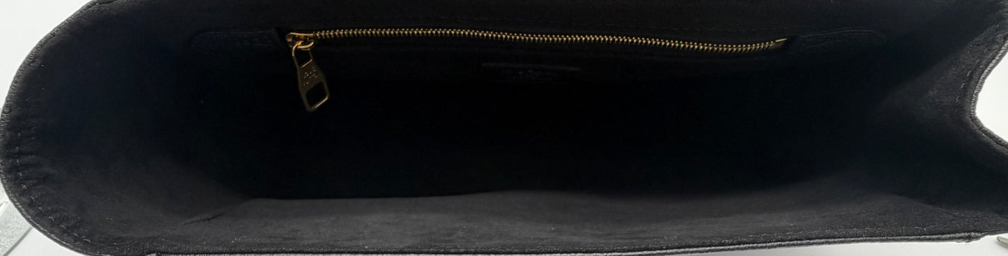 Louis Vuitton Saint Germain PM Black Monogram Empreinte Leather Chain Shoulder Bag