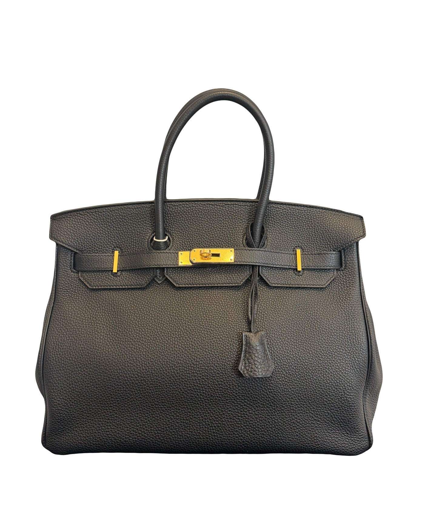 Hermès Birkin 35cm Tote – Black Togo Leather with Gold Hardware Pre-Loved 2013