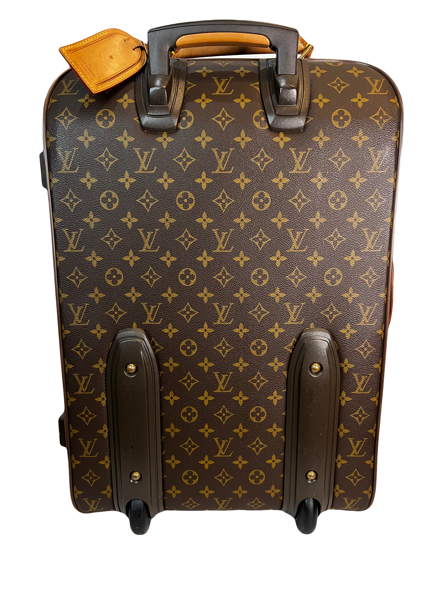 Pre Owned Louis Vuitton Monogram Pegase 55 Rolling Luggage Trolley Suitcase