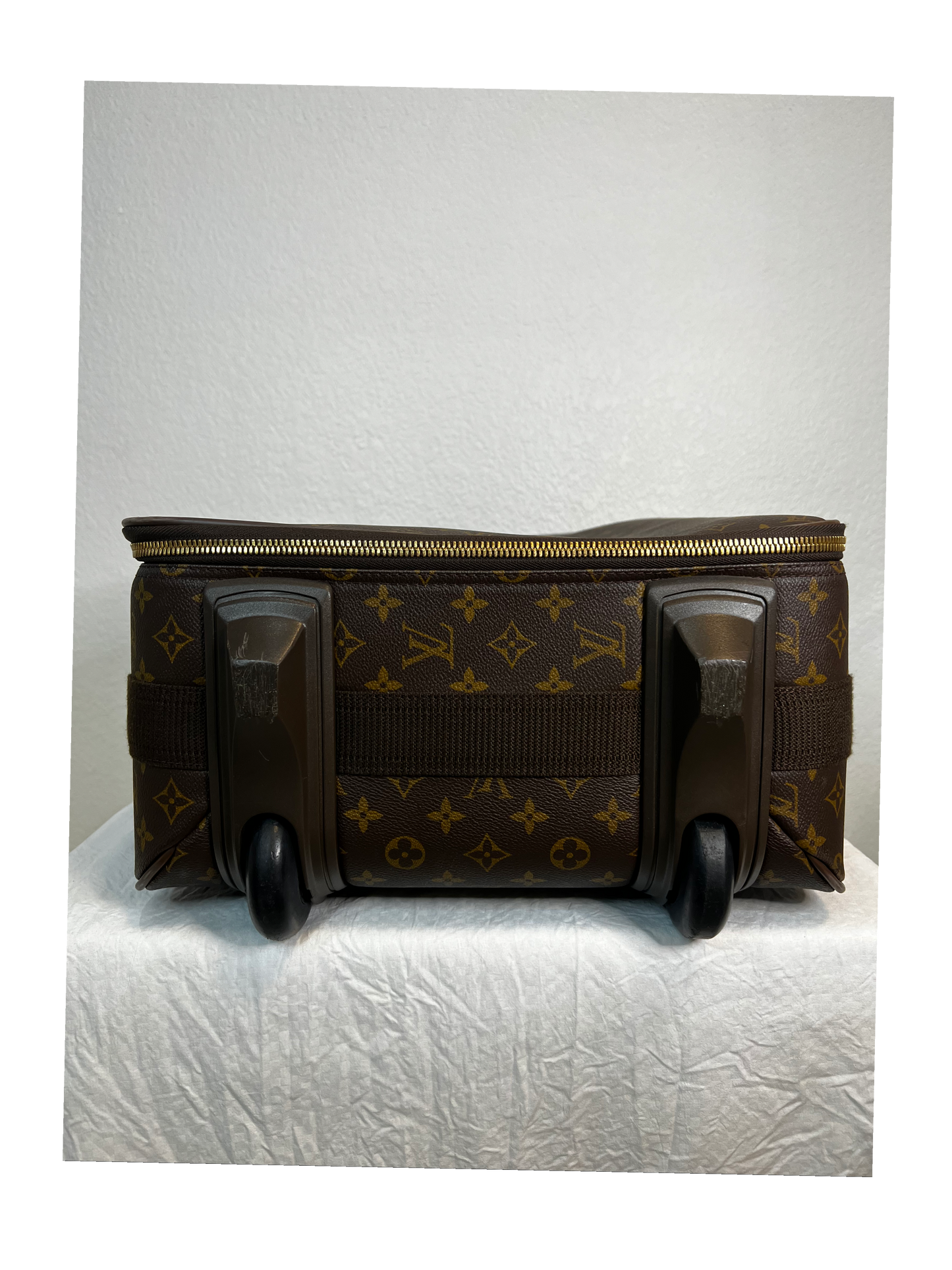 Pre Owned Louis Vuitton Monogram Pegase 55 Rolling Luggage Trolley Suitcase