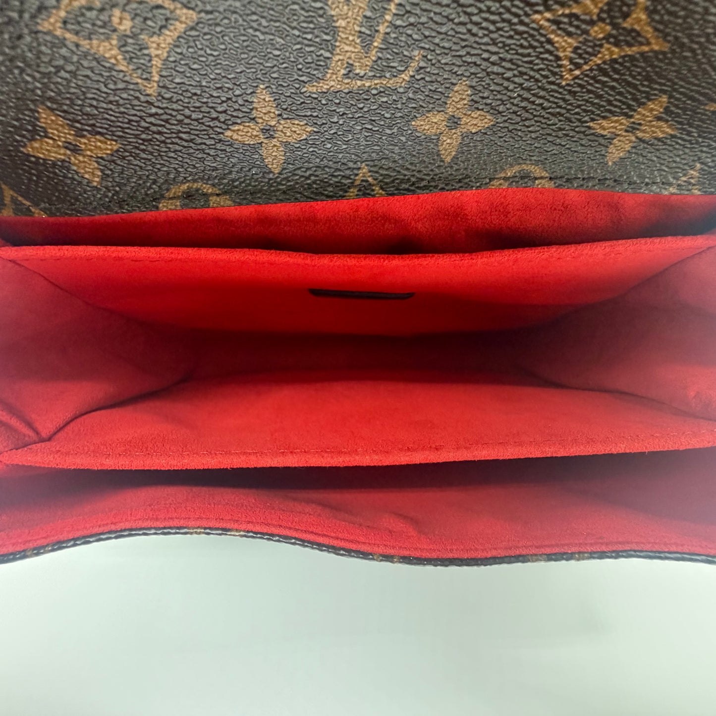 Louis Vuitton Pochette Métis Monogram Canvas Braided Handle Crossbody Bag