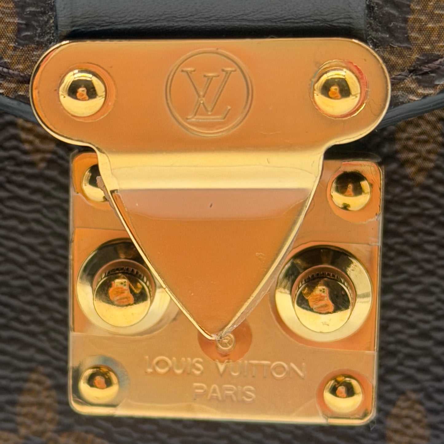 Louis Vuitton Pochette Métis Monogram Canvas Braided Handle Crossbody Bag