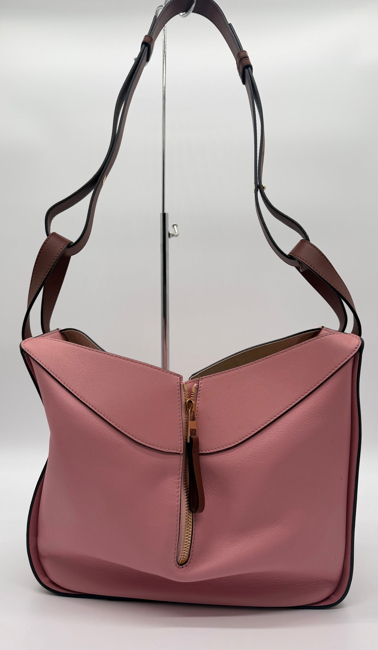 Loewe Small Hammock Bag Soft Pink Calfskin Leather