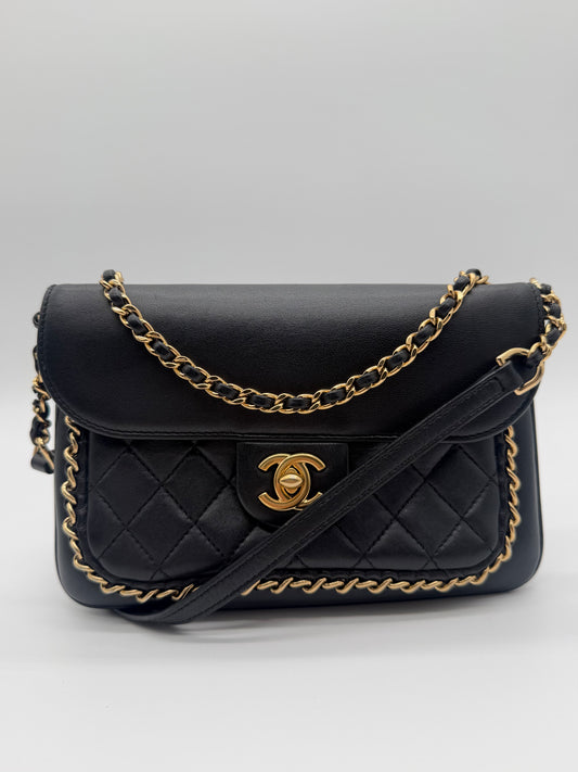 Chanel CC Enchained Accordion Flap Bag