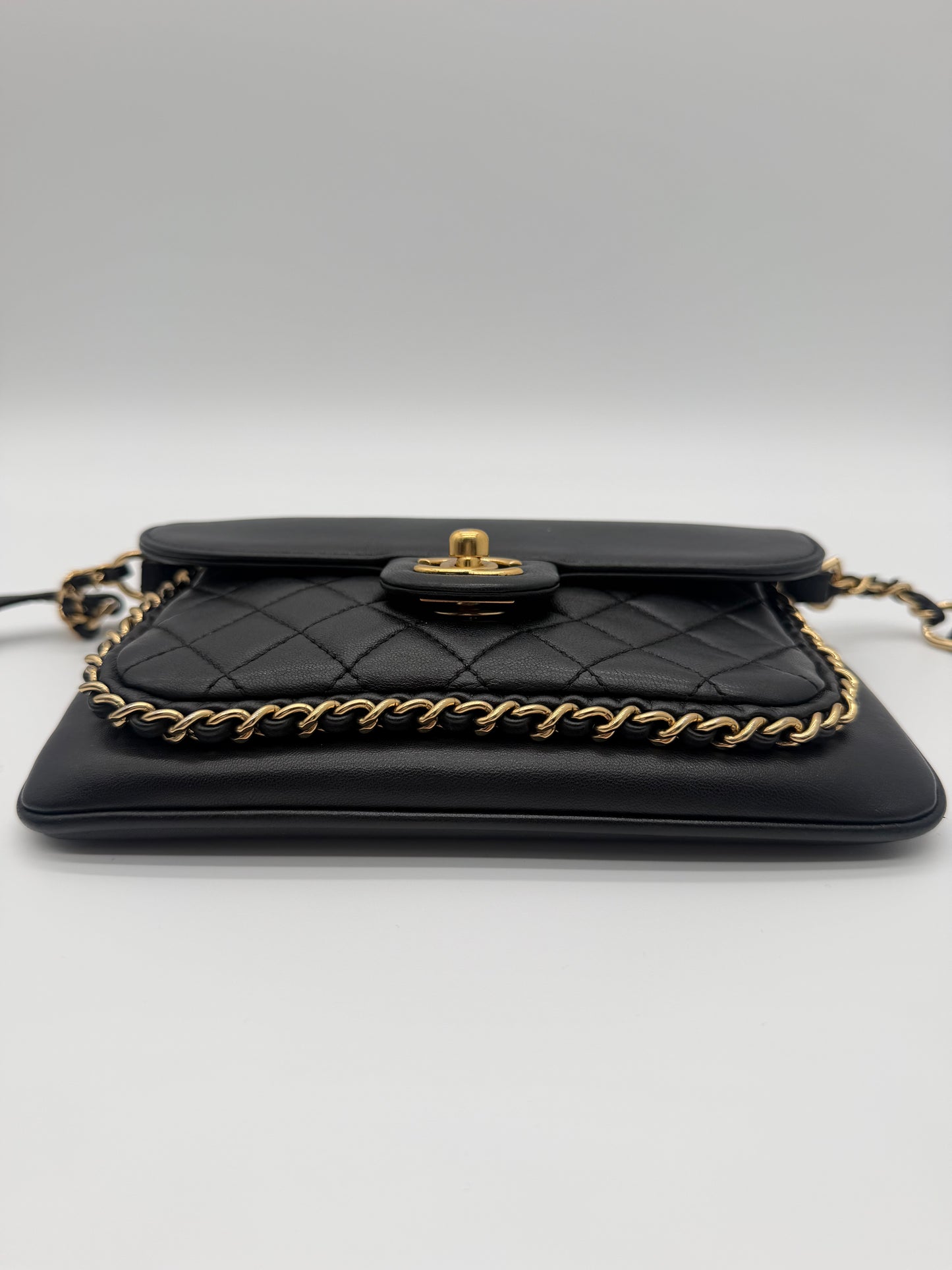 Chanel CC Enchained Accordion Flap Bag