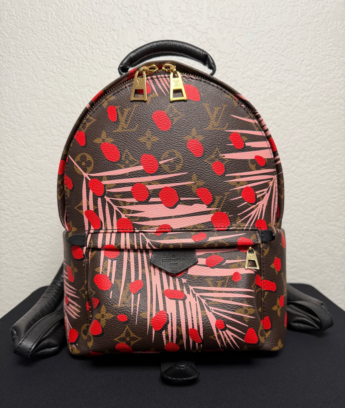 Louis Vuitton Palm Springs Monogram Jungle Dots Backpack