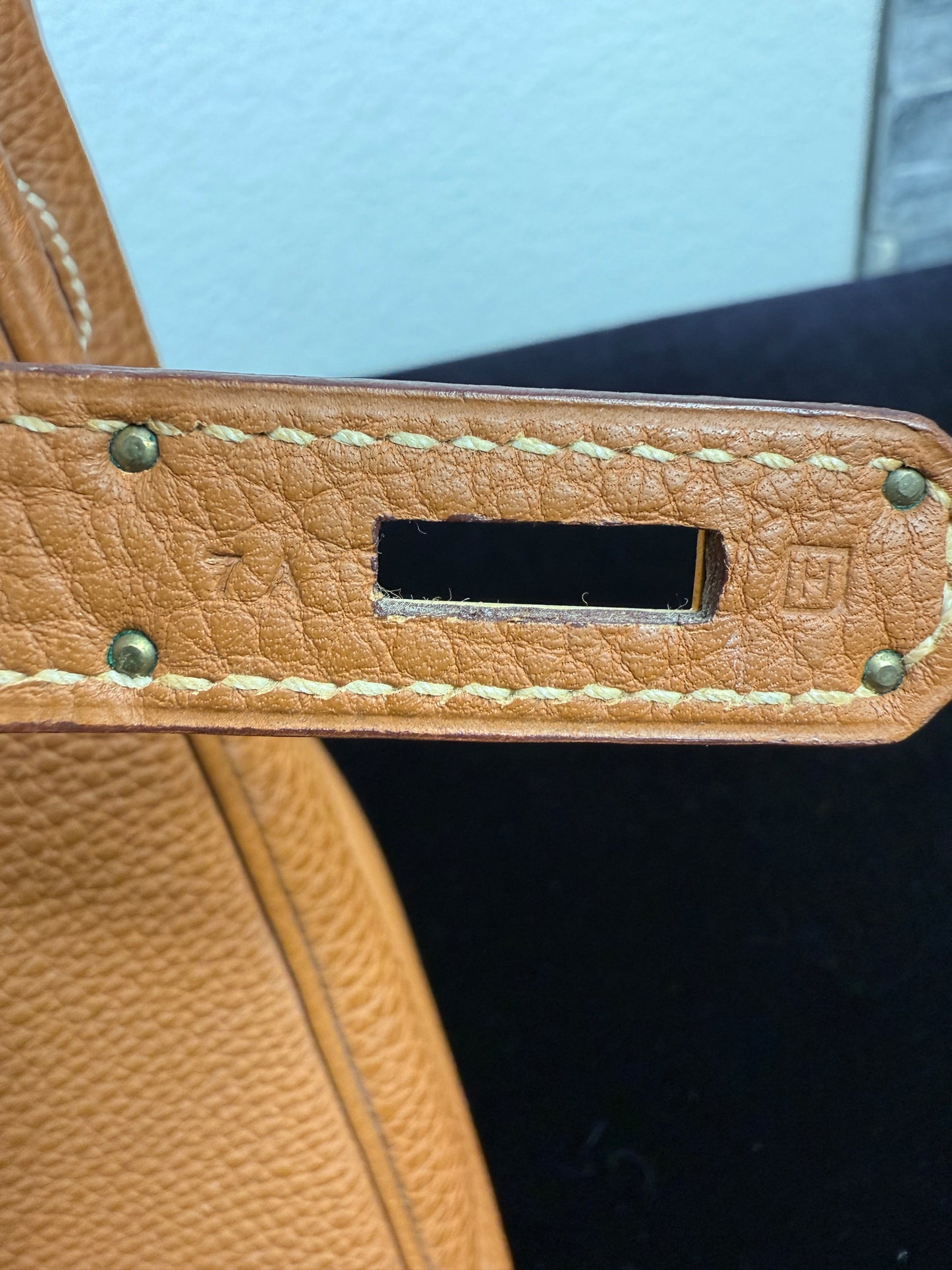 Hermes Birkin Bag 35cm Gold on Gold Togo