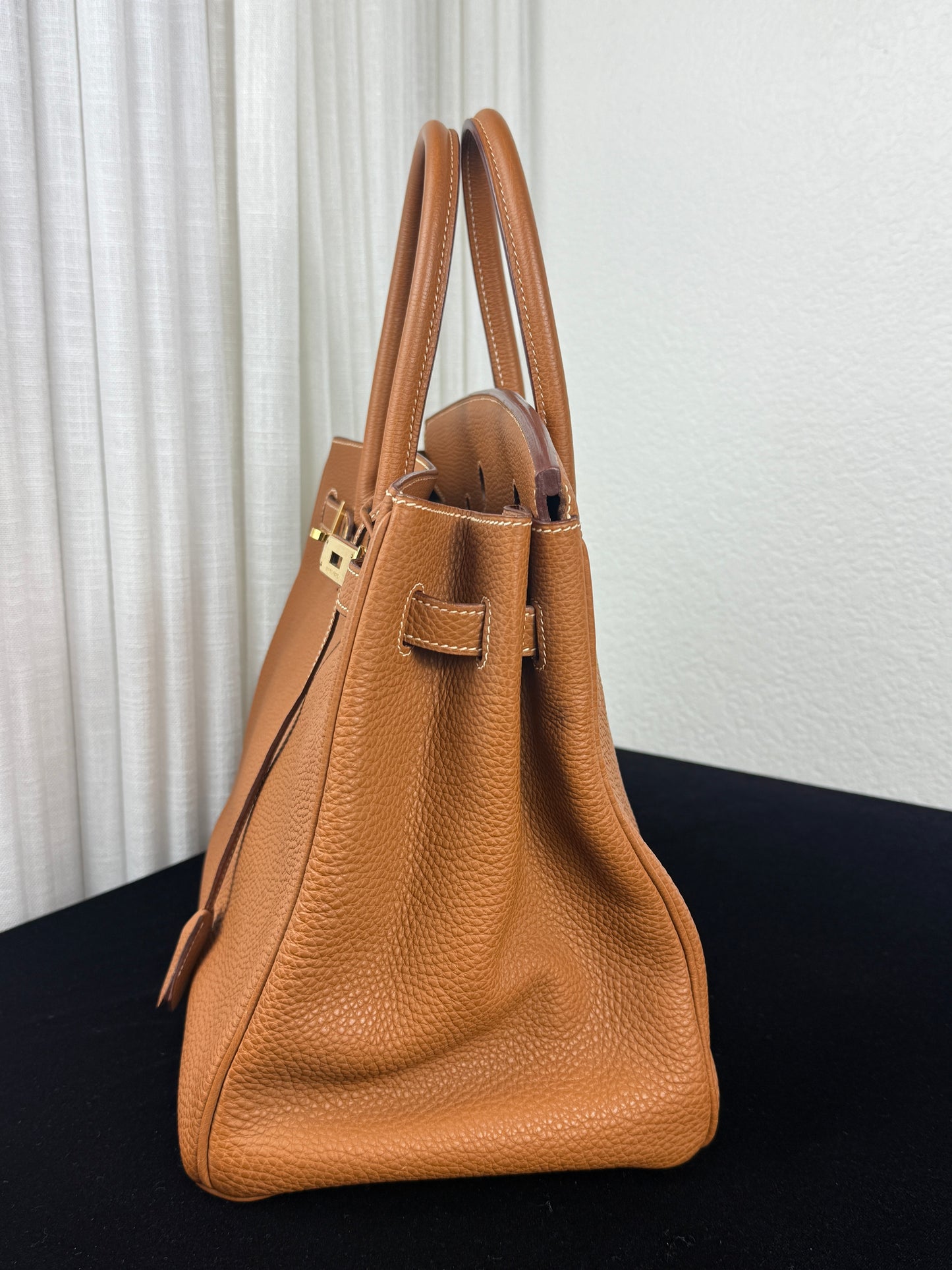 Hermes Birkin Bag 35cm Gold on Gold Togo