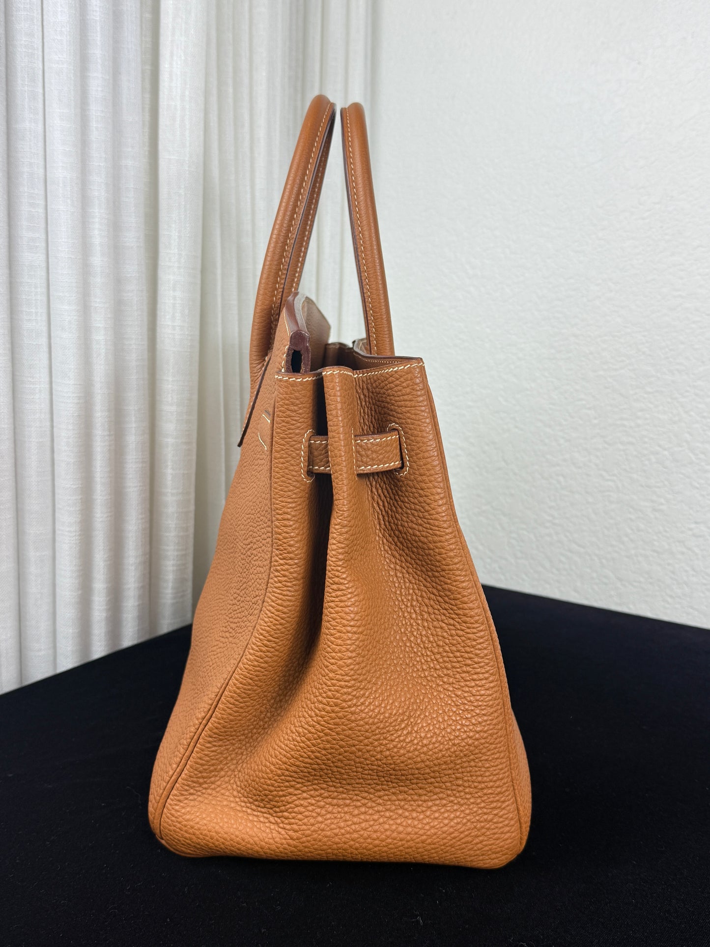 Hermes Birkin Bag 35cm Gold on Gold Togo