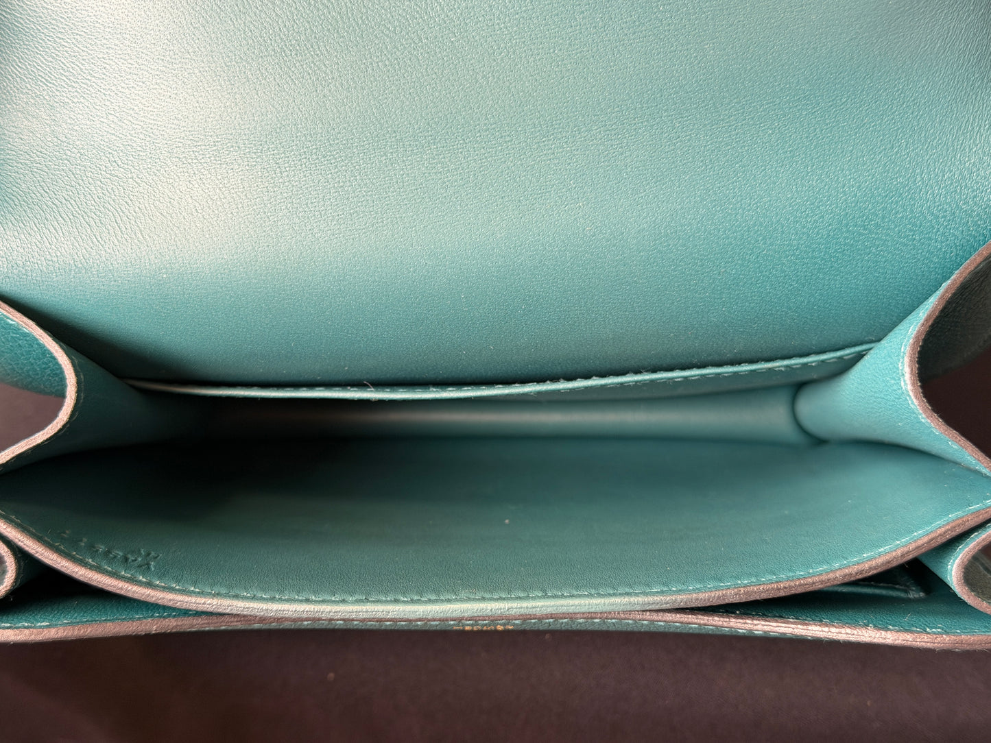 Hermès Constance 24 Evercolor Leather Shoulder Bag – Vert/Teal Green