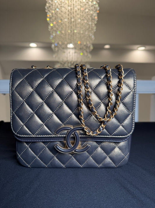 Chanel CC Chic Double Flap Bag