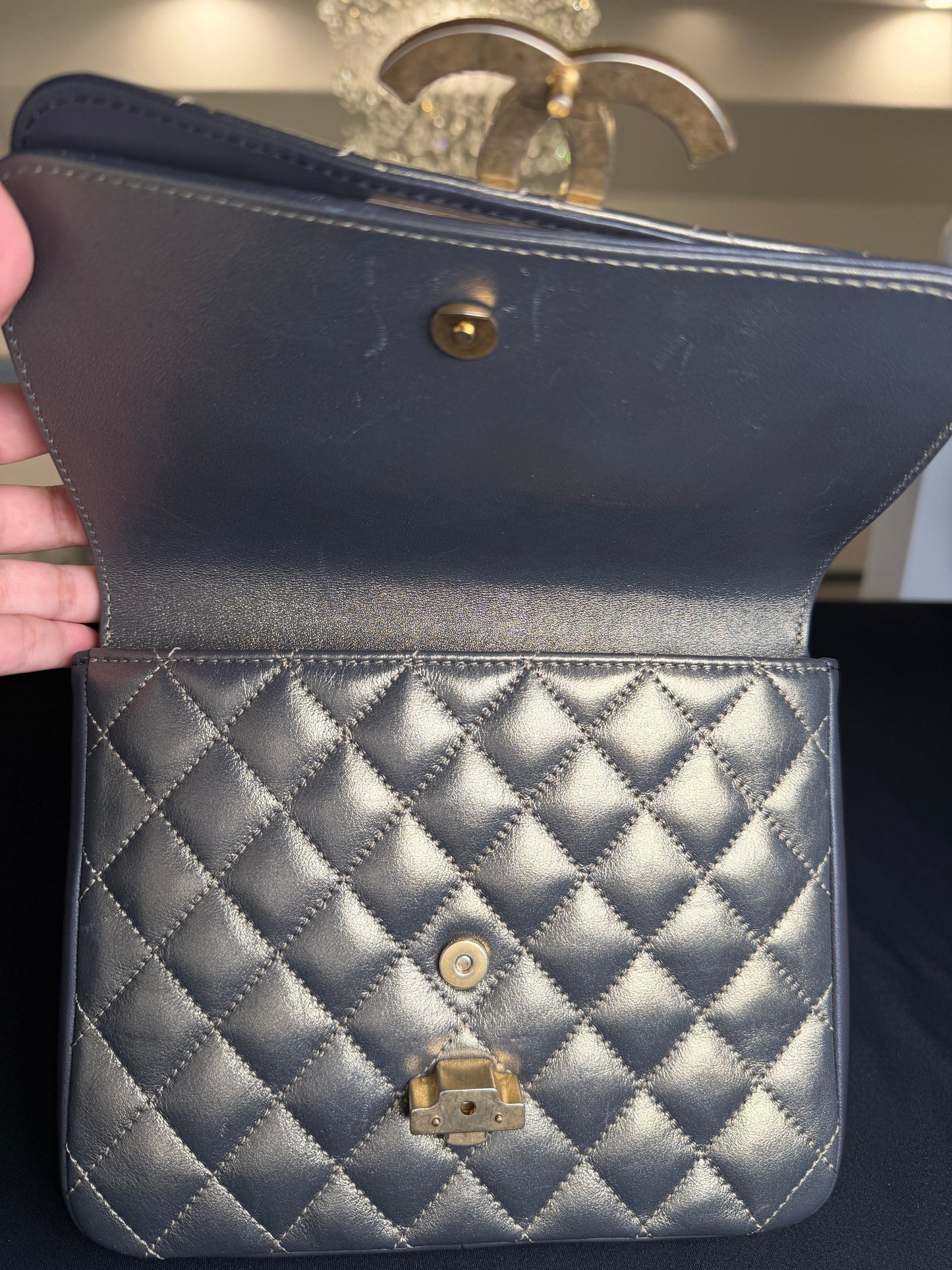 Chanel CC Chic Double Flap Bag