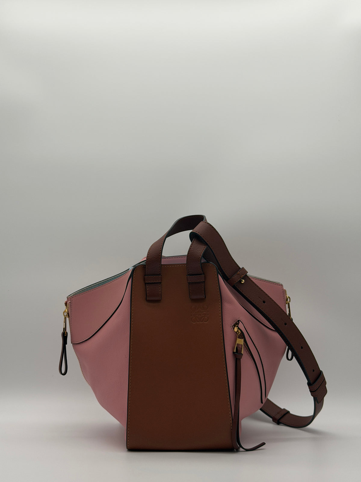 Loewe Small Hammock Bag Soft Pink Calfskin Leather