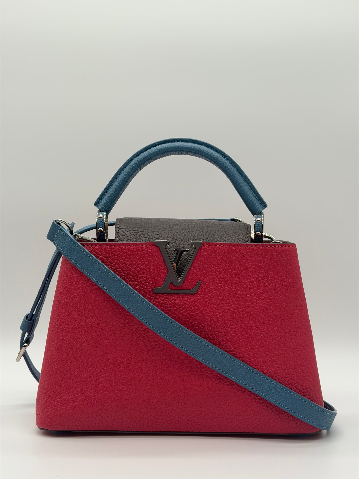 Louis Vuitton Capucines BB Taurillon Leather Tri-Color Bag