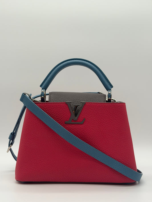 Louis Vuitton Capucines BB Taurillon Leather Tri-Color Bag