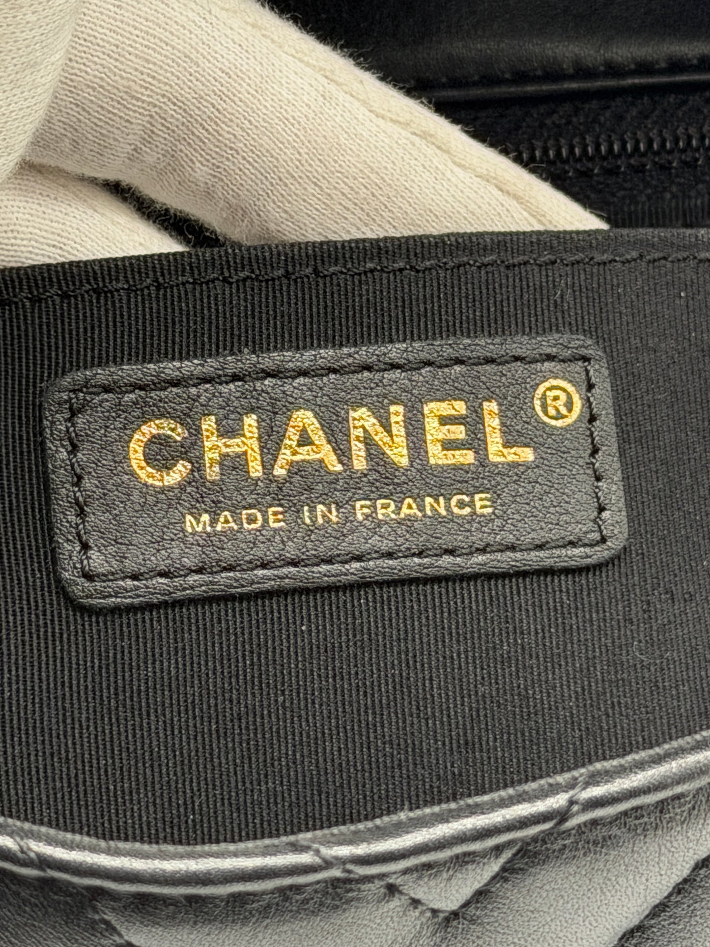Chanel Daily Chevron Flap Bag - Black