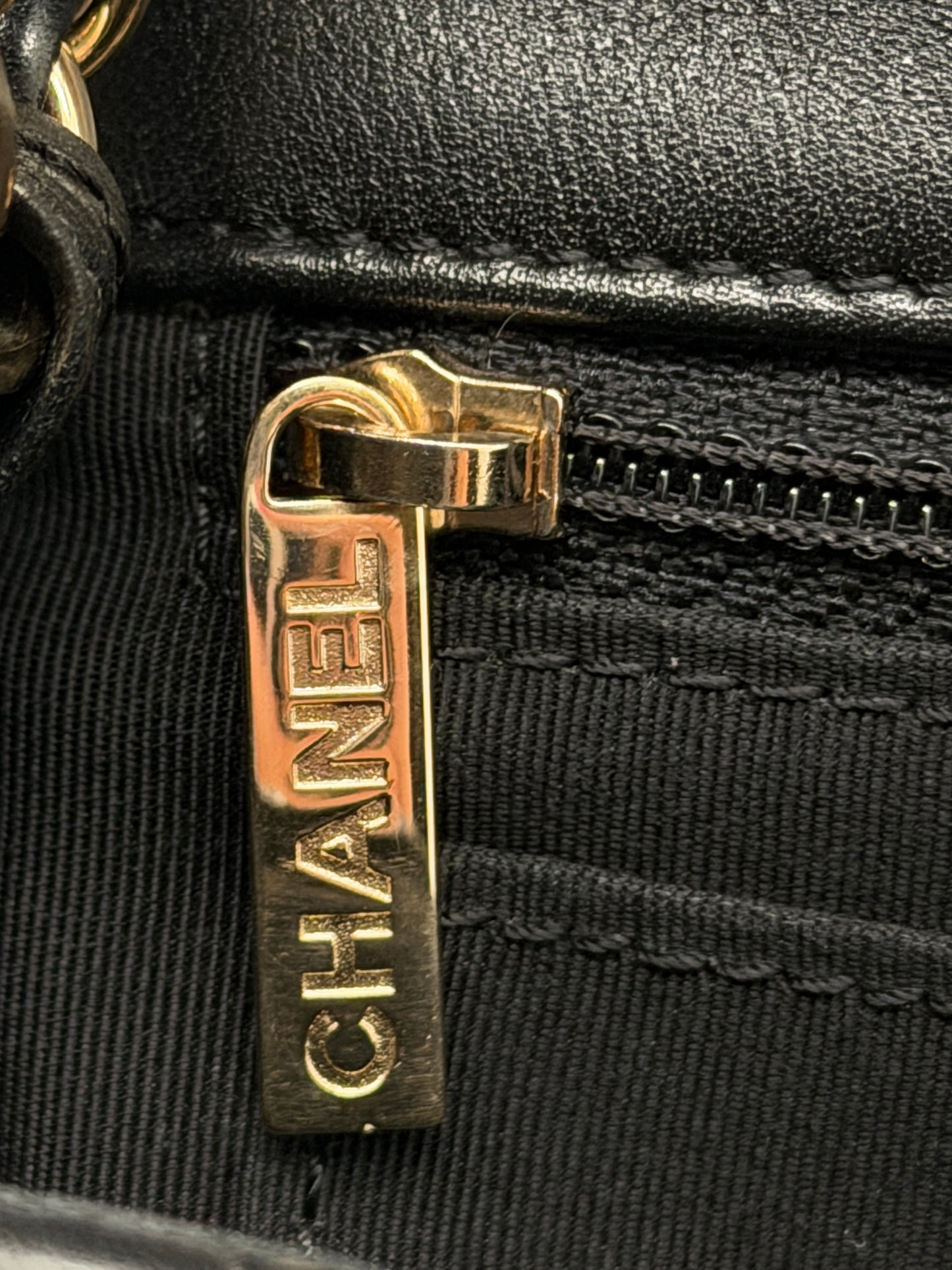 Chanel Daily Chevron Flap Bag - Black