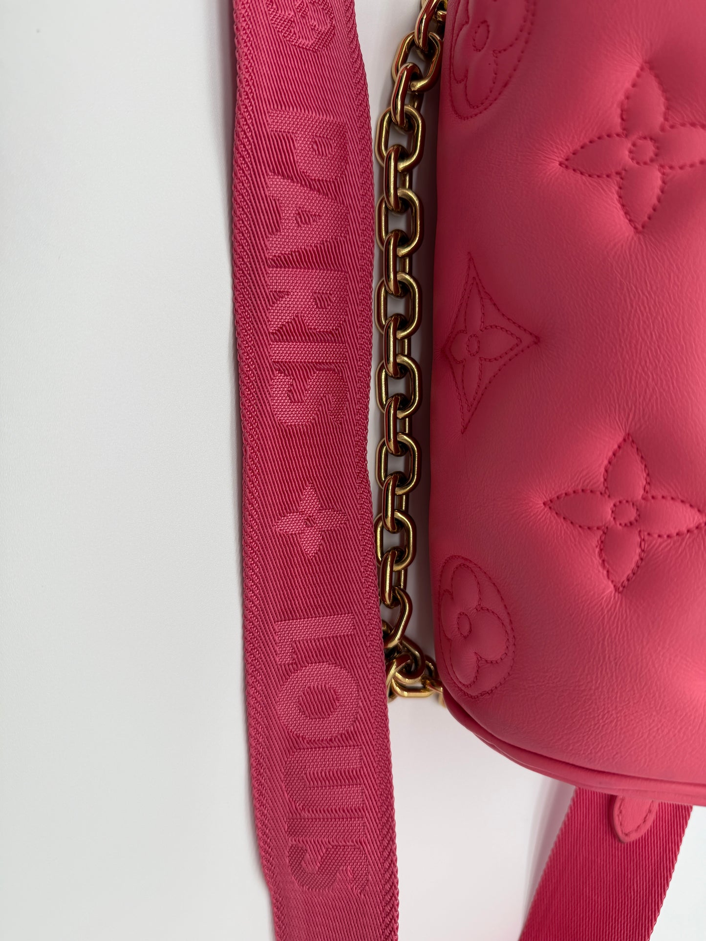 Louis Vuitton Speedy Bandoulière 20 Monogram Empreinte Leather Rose Miami lx823