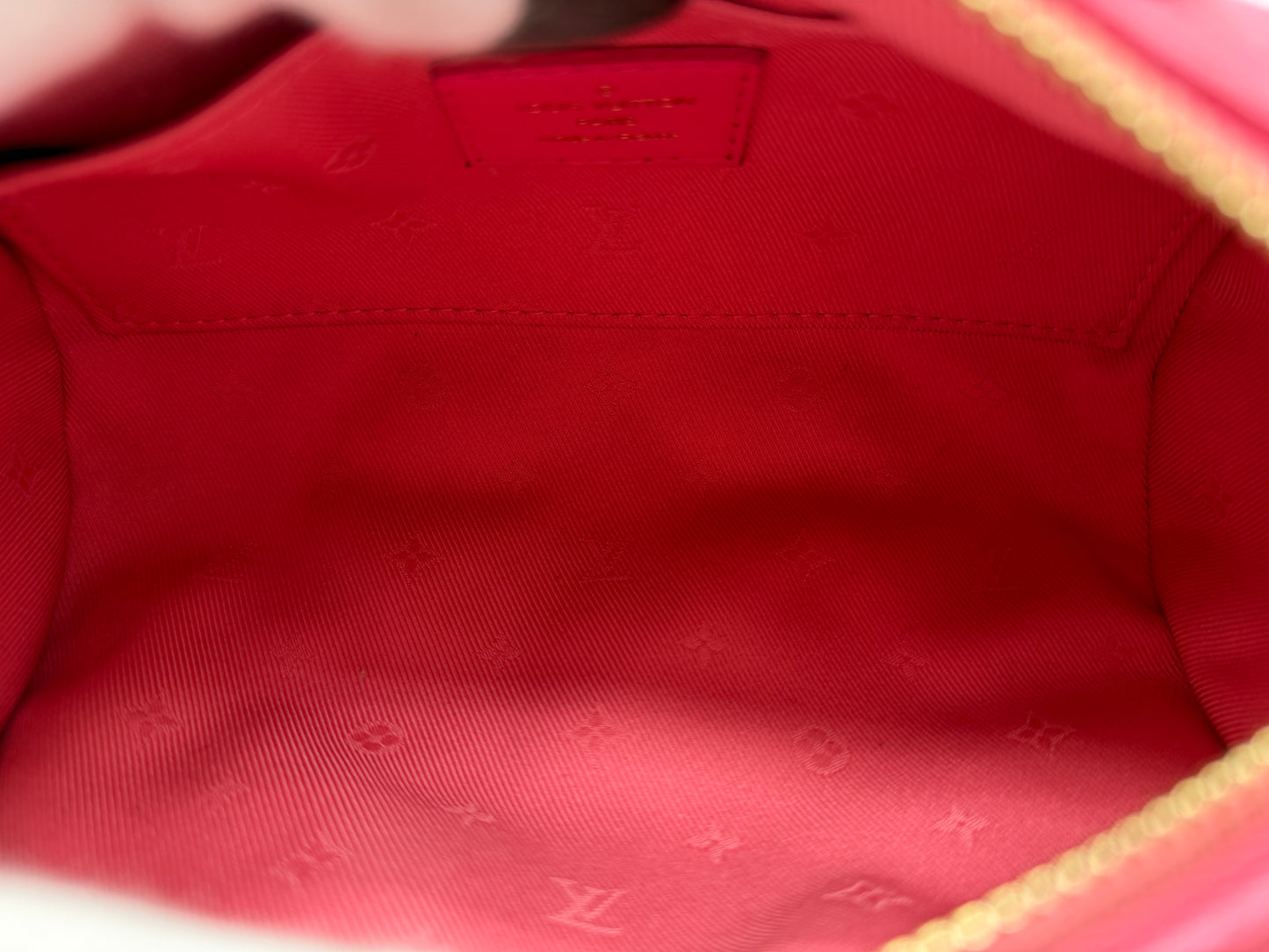 Louis Vuitton Speedy Bandoulière 20 Monogram Empreinte Leather Rose Miami lx823