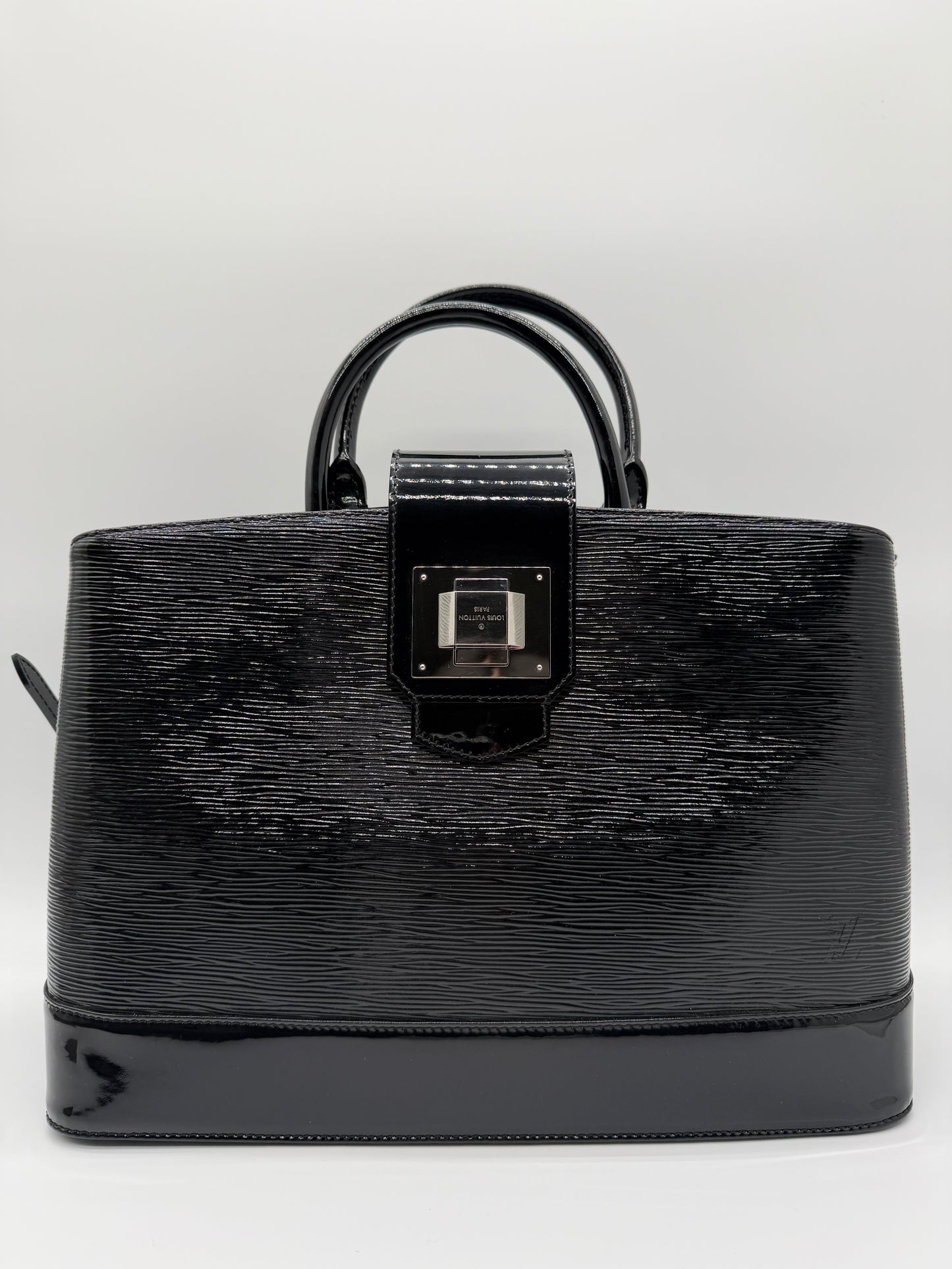 Louis Vuitton Mirabeau PM Black Epi Electric Leather Handbag - lx827