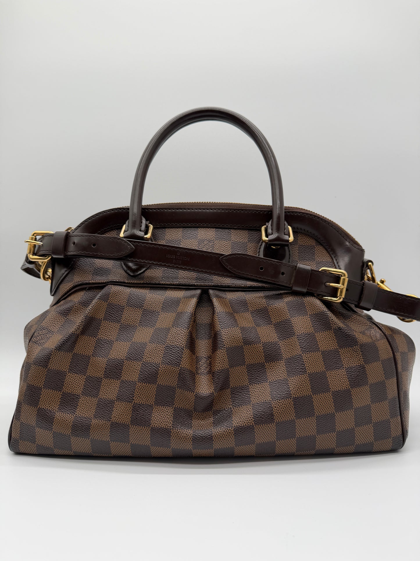 Louis Vuitton Trevi GM Damier Ebene Shoulder Bag - jd053