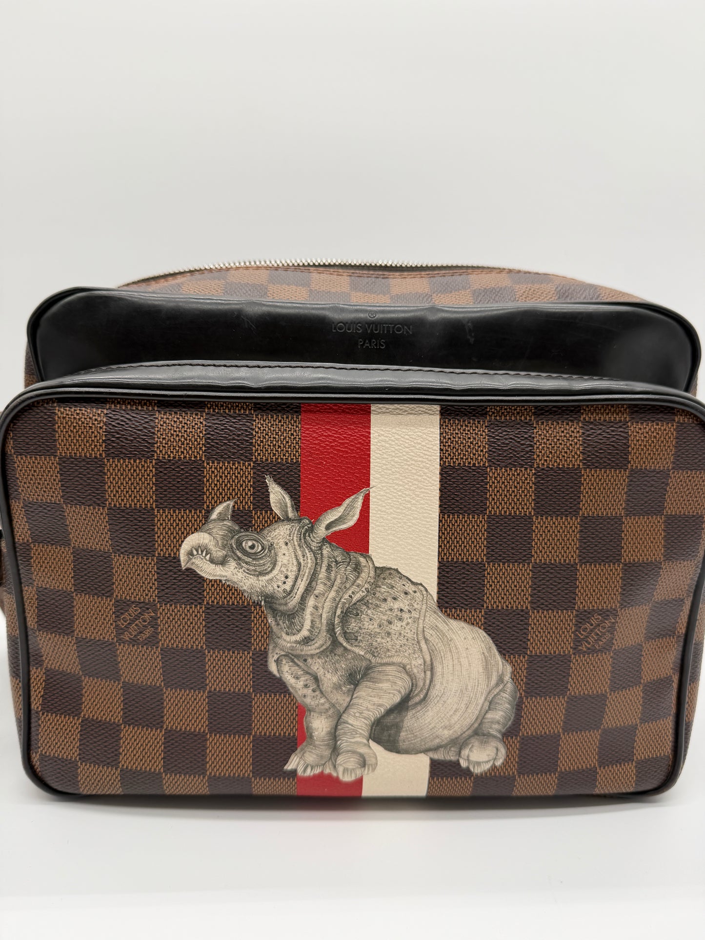 Louis Vuitton Chapman Brothers Nil PM Damier Ebene Messenger Bag lx893