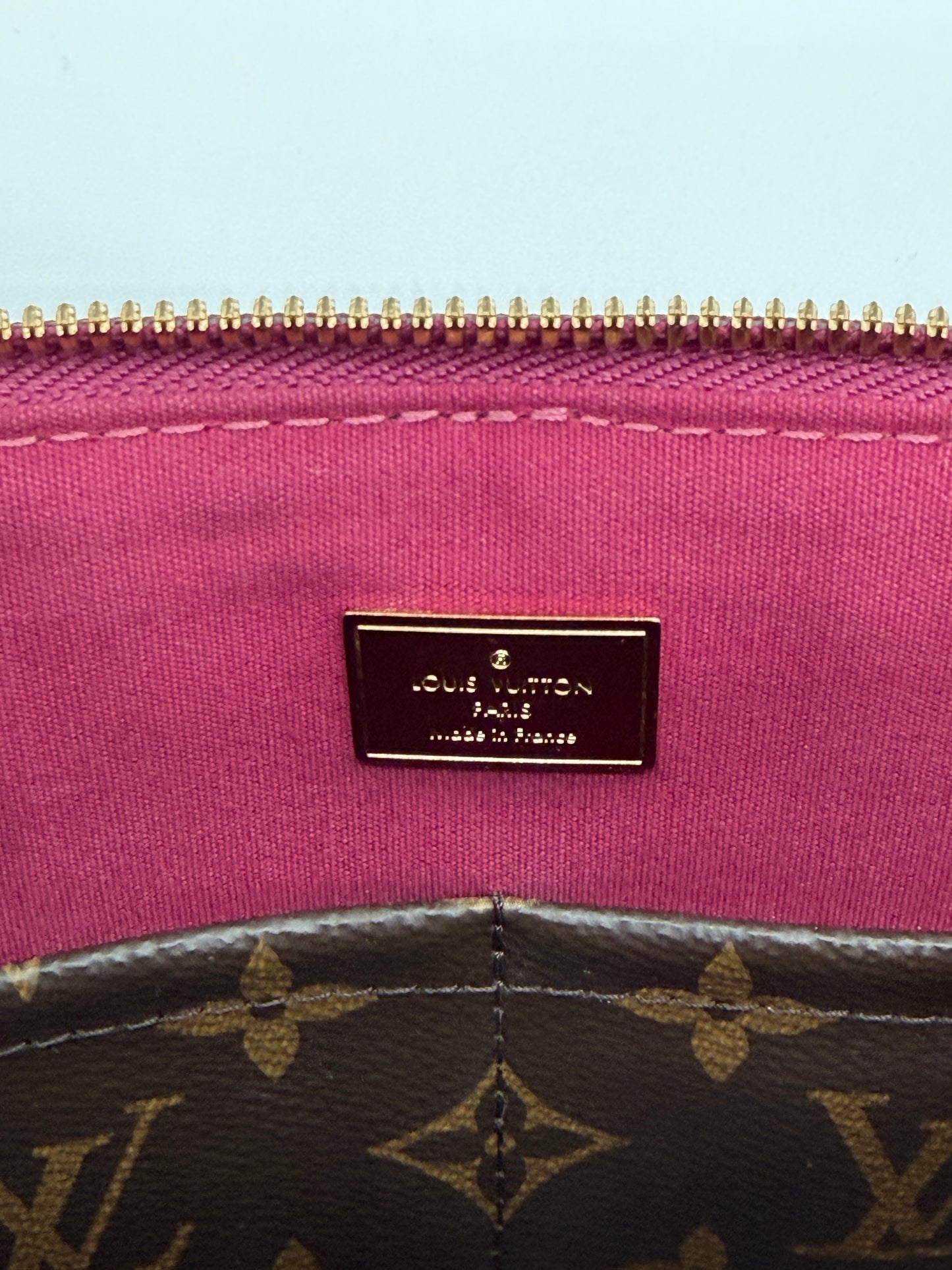 Louis Vuitton Miroir Tote Magenta Vernis Leather lx890