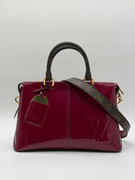 Louis Vuitton Miroir Tote Magenta Vernis Leather lx890