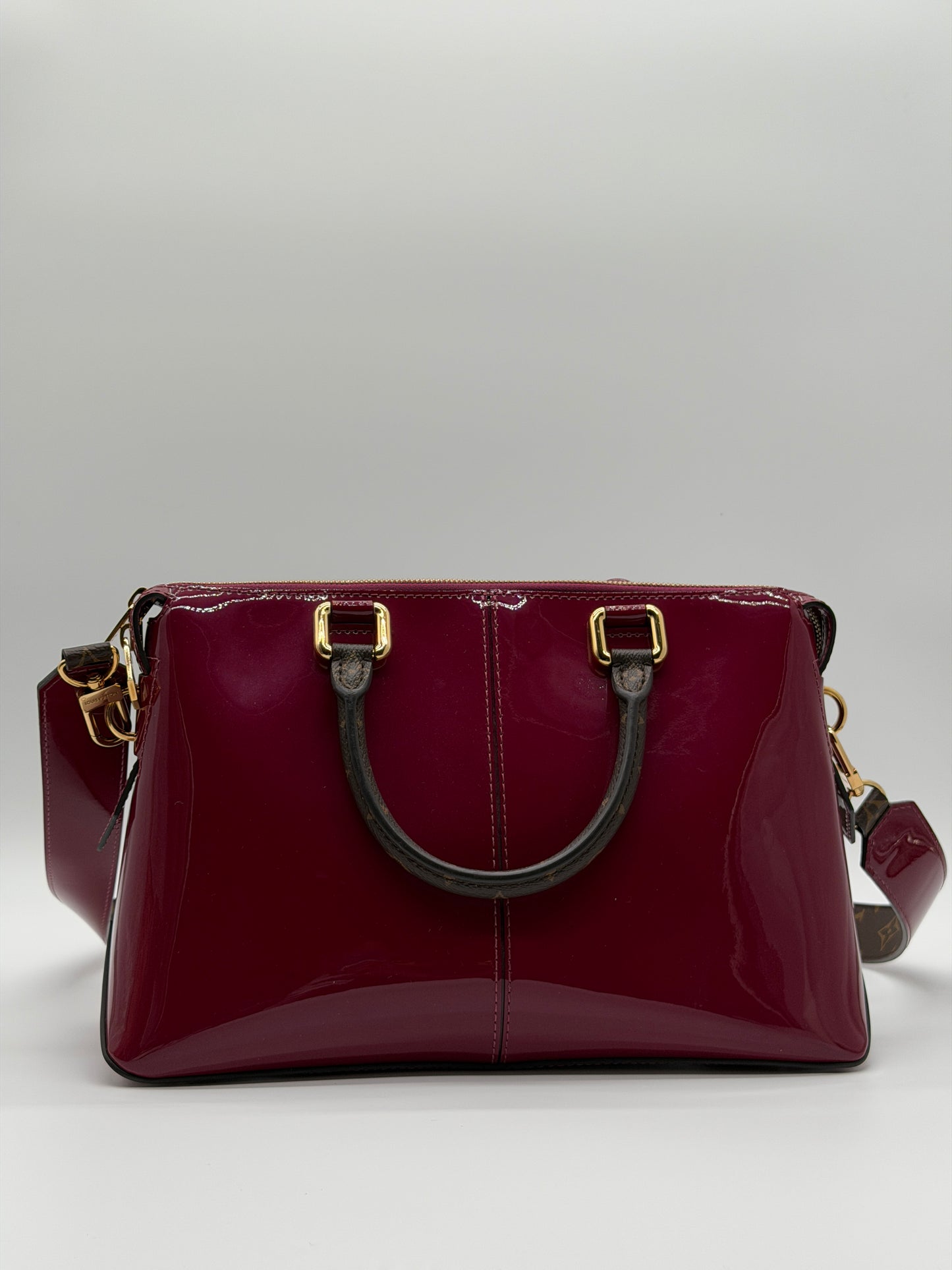 Louis Vuitton Miroir Tote Magenta Vernis Leather lx890