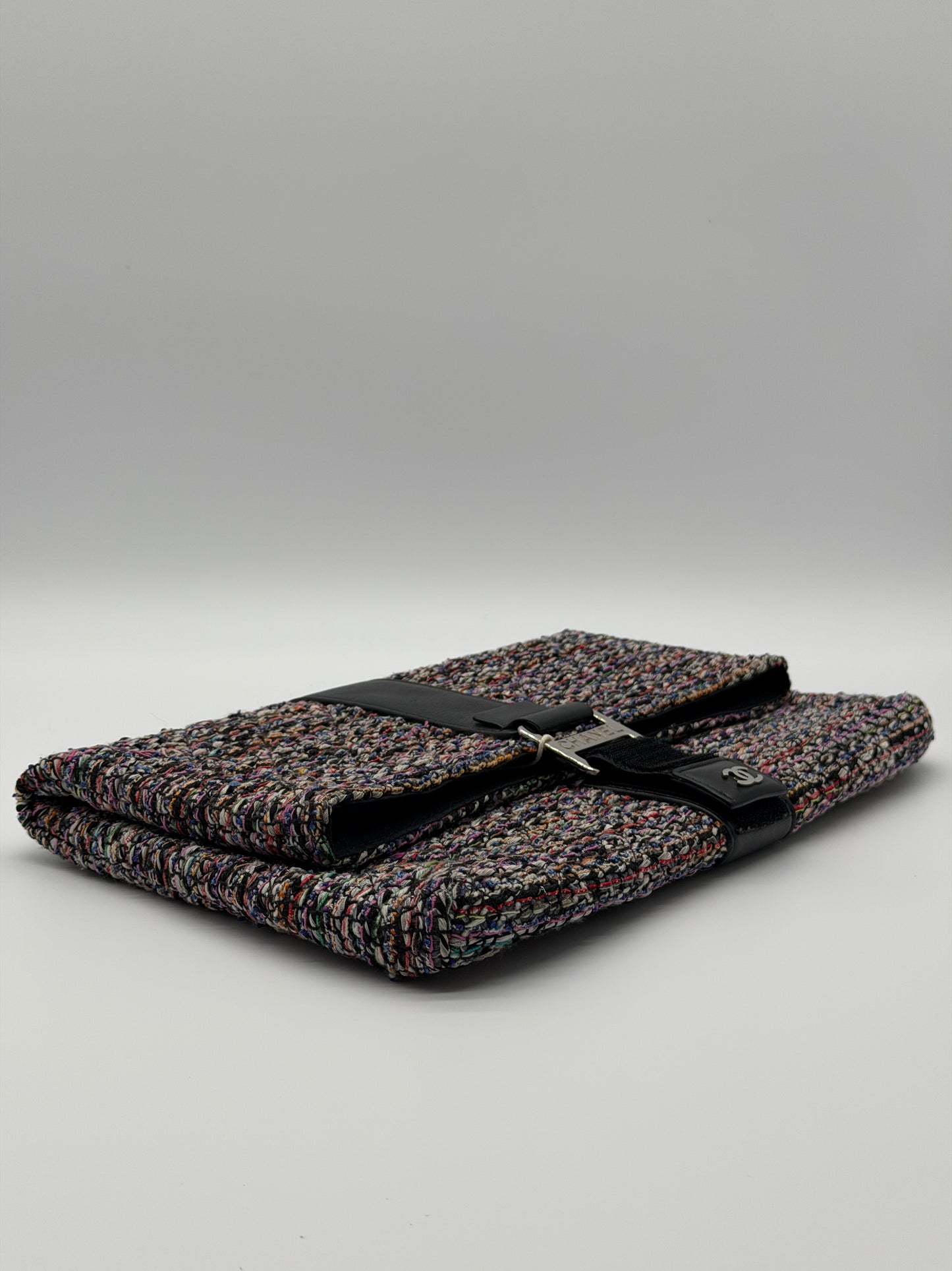 Chanel Grip Tweed Clutch – Multicolor lx666