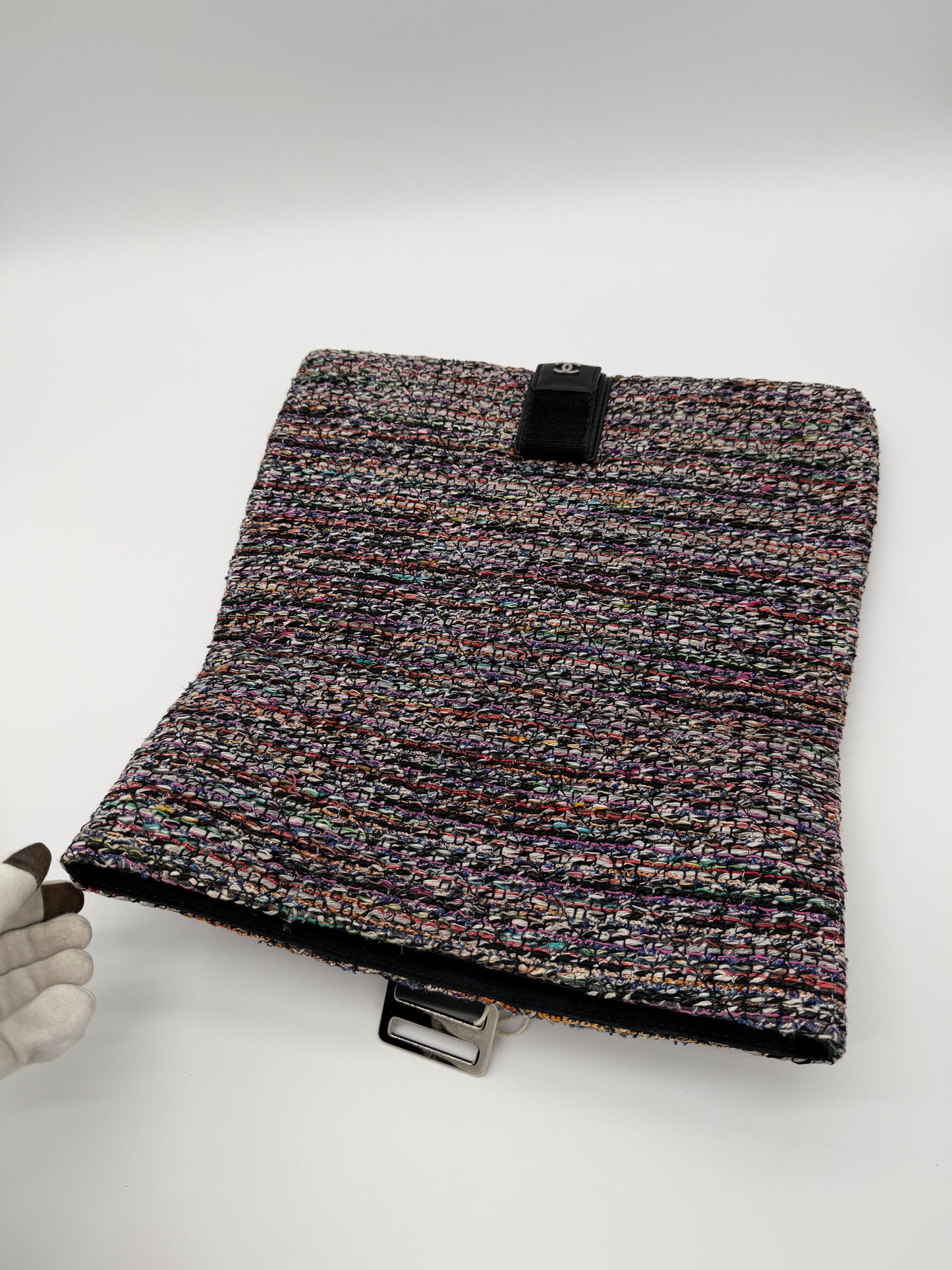 Chanel Grip Tweed Clutch – Multicolor lx666