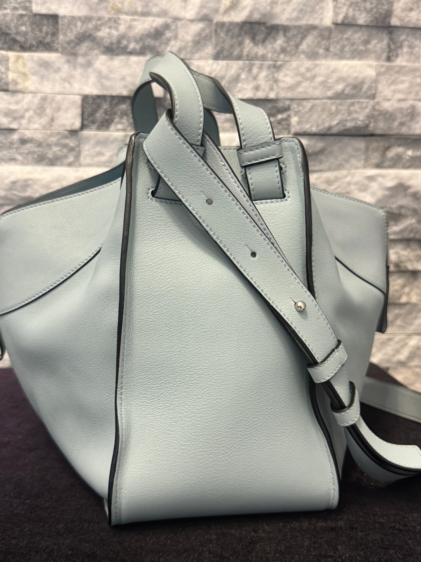Loewe Light Blue Small Hammock Bag