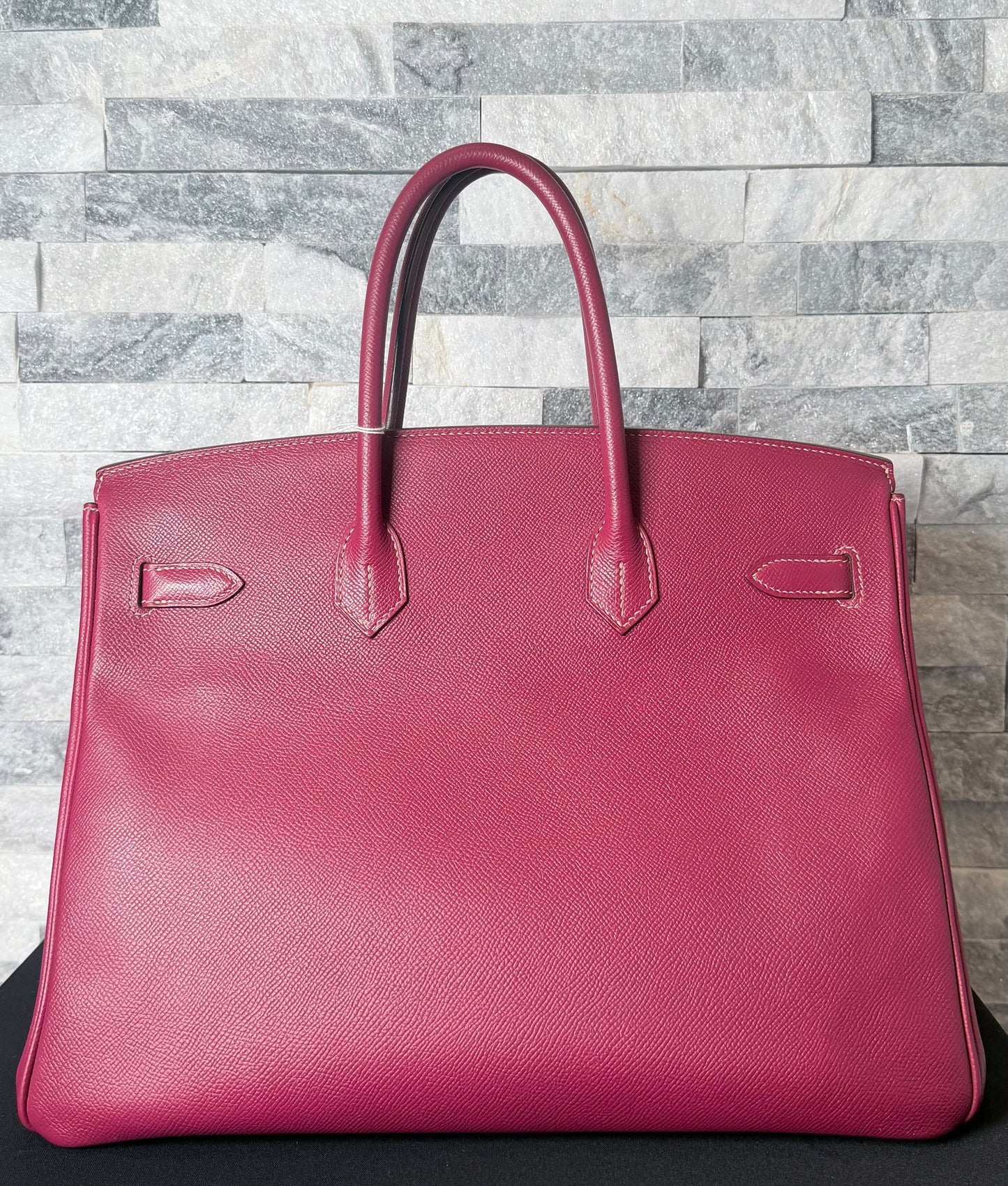 Hermès Birkin 35 Handbag in Tosca Togo Leather