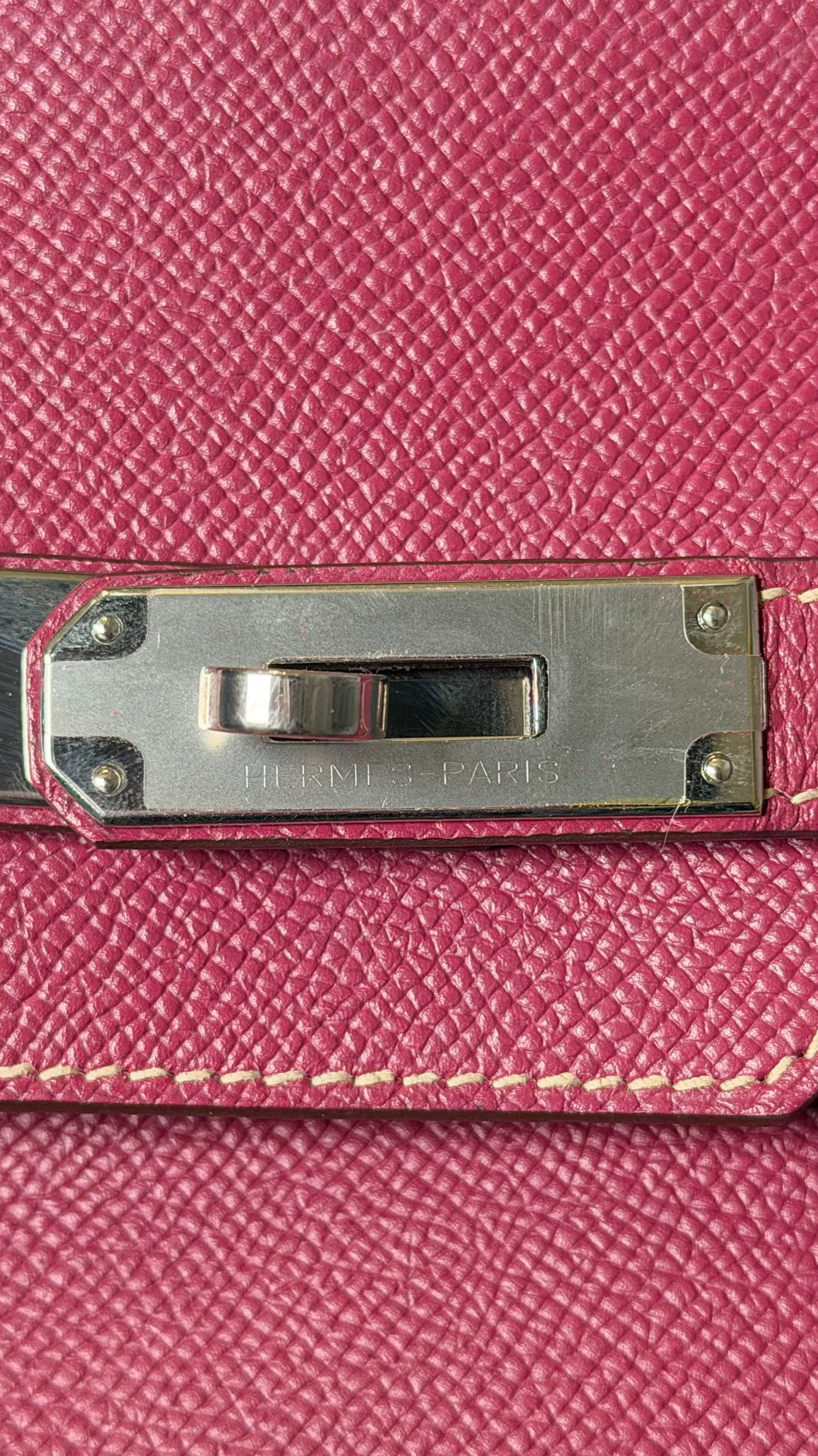 Hermès Birkin 35 Handbag in Tosca Togo Leather