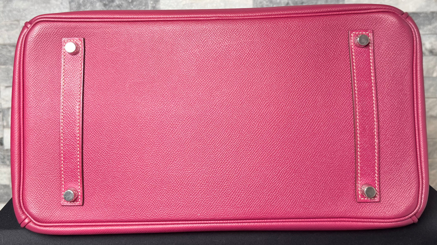 Hermès Birkin 35 Handbag in Tosca Togo Leather