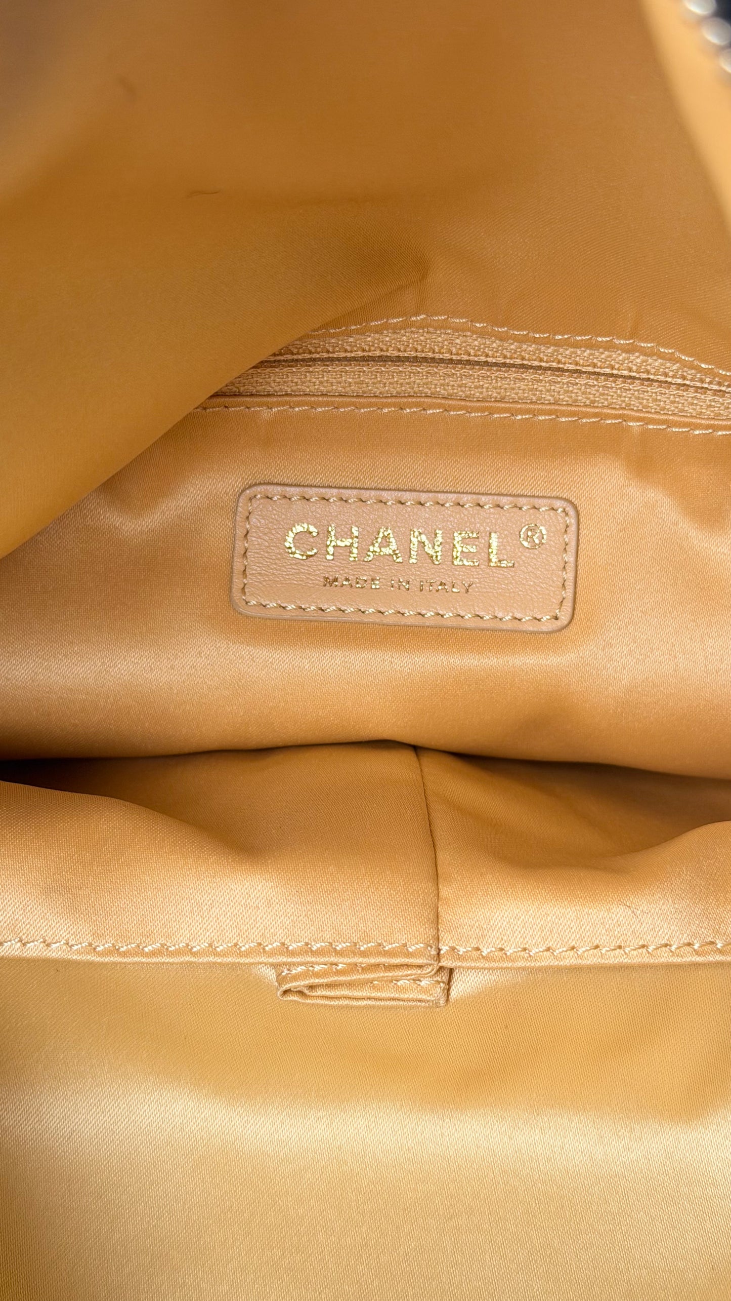 Chanel Cosmopolite Tweed Fringe Clutch