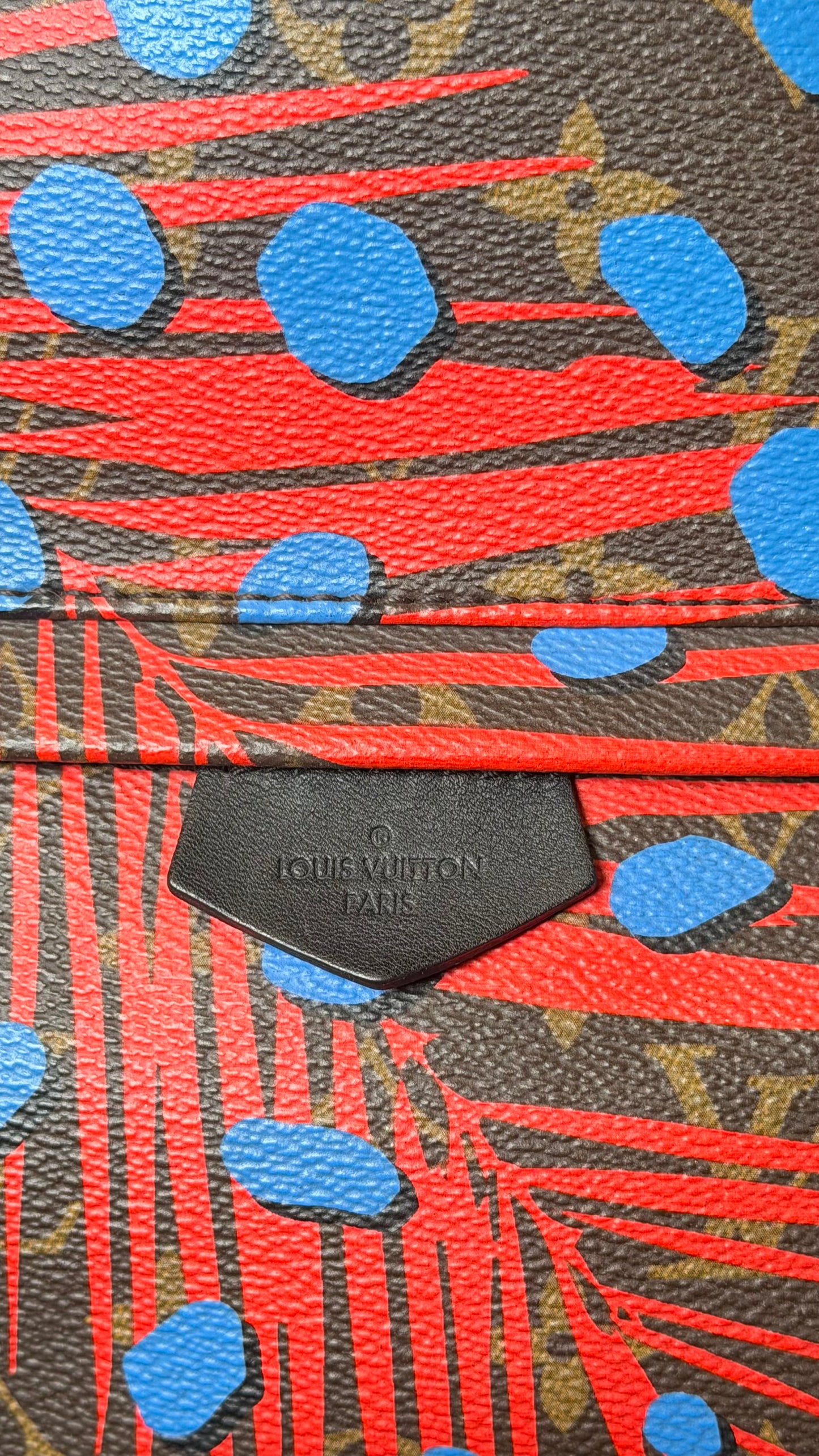 Louis Vuitton Palm Springs Monogram Jungle Dots Backpack