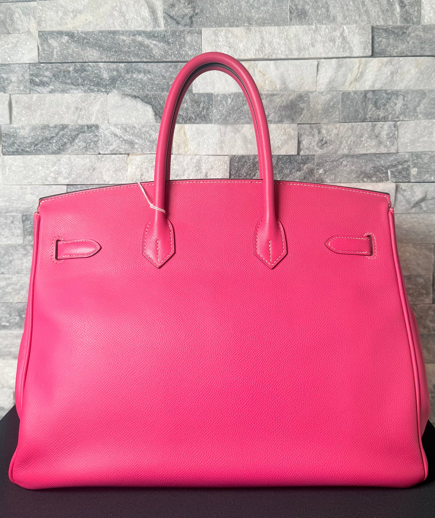 Hermès Birkin 35 Candy Collection Rose Tyrien Epsom Leather Palladium Hardware