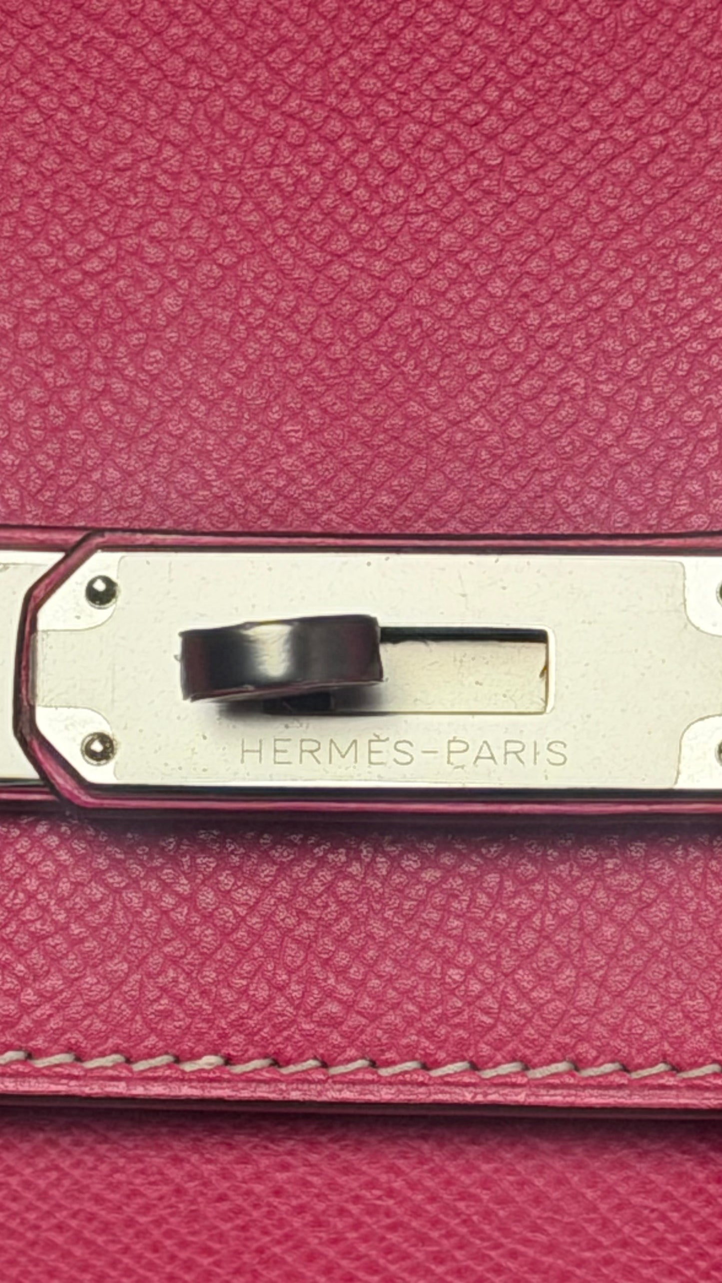 Hermès Birkin 35 Candy Collection Rose Tyrien Epsom Leather Palladium Hardware
