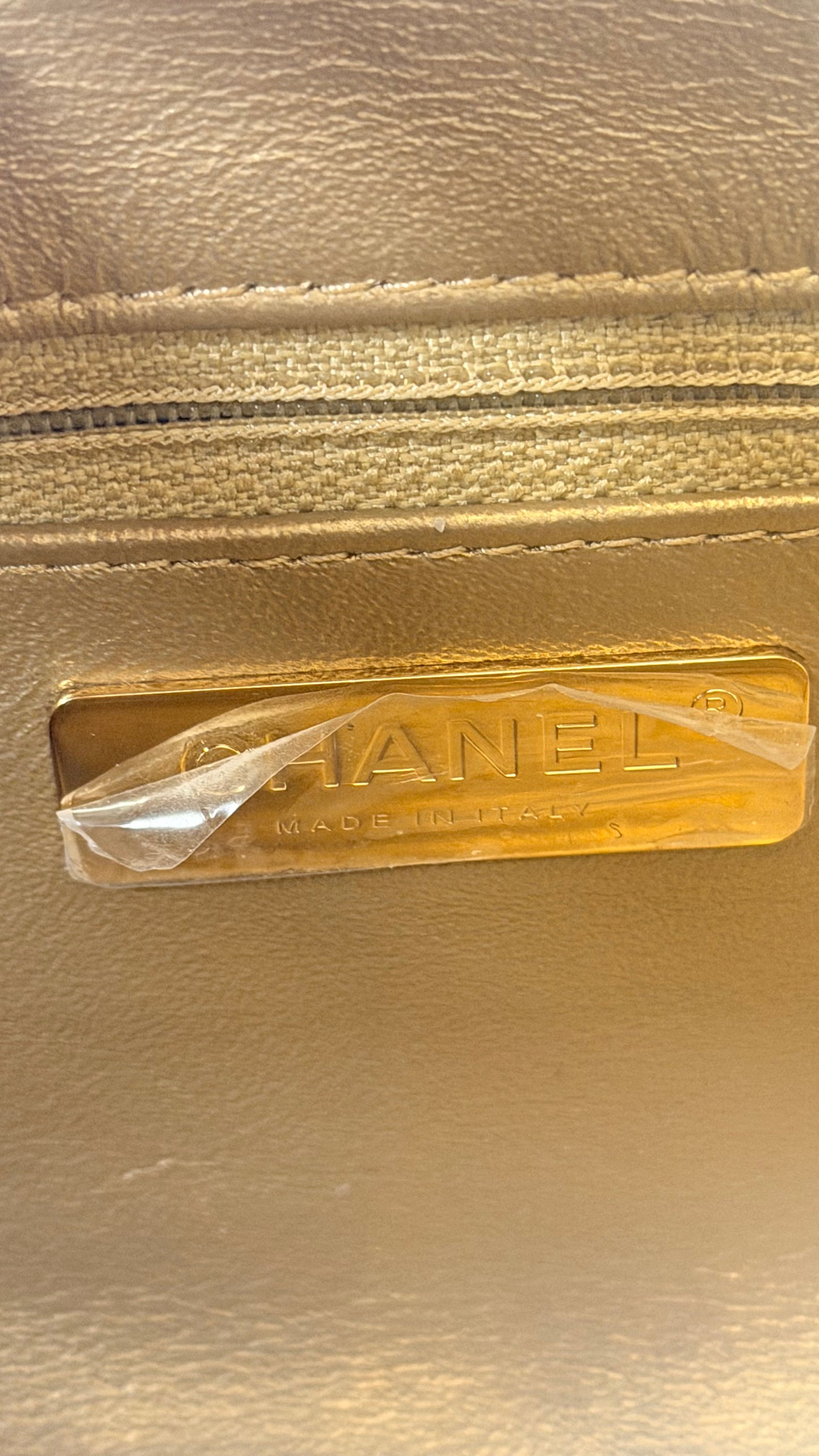 Chanel Quilted Lambskin Pearl Chain Camera Bag