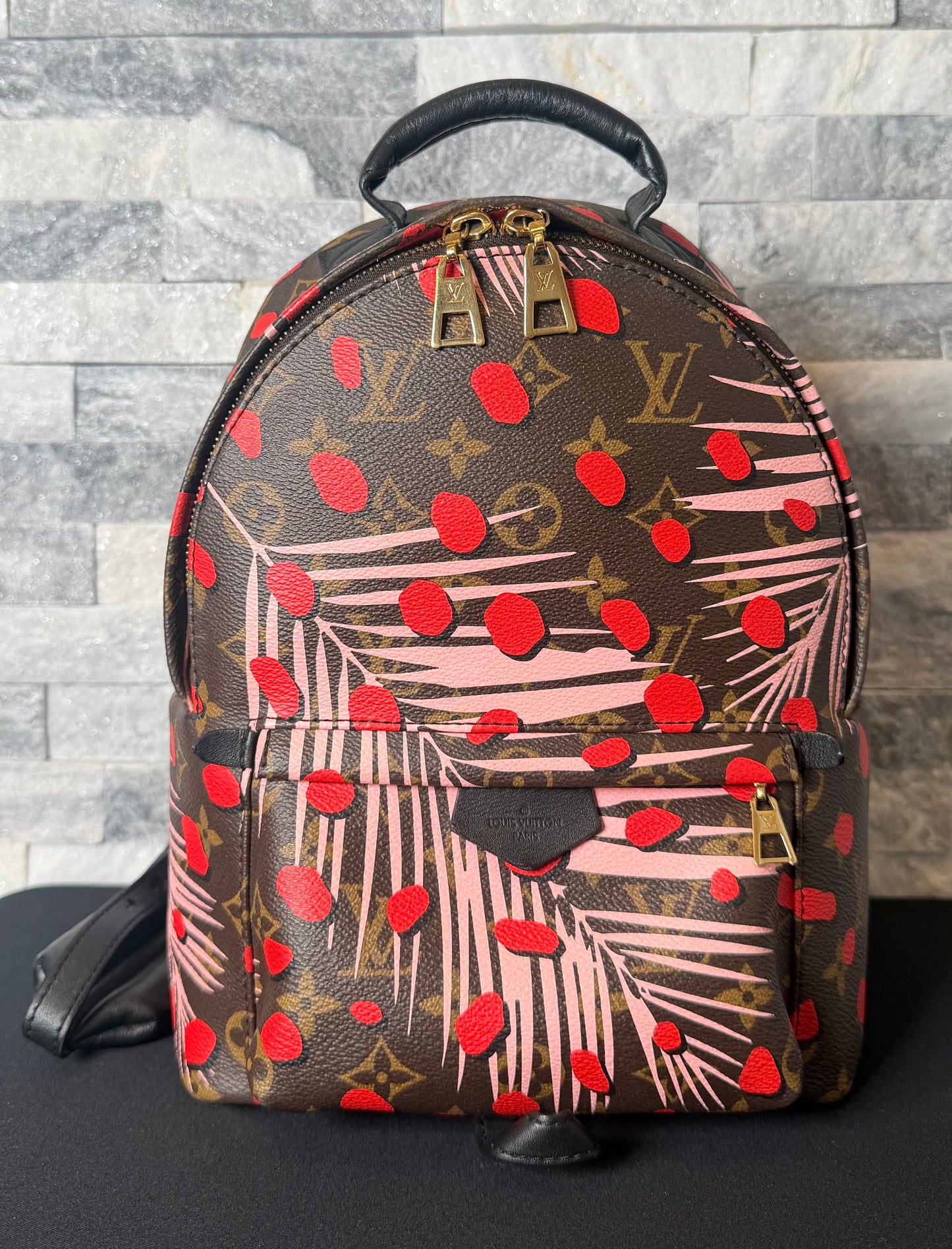 Louis Vuitton Palm Springs Backpack PM – Monogram Jungle Dots (Red Dots)