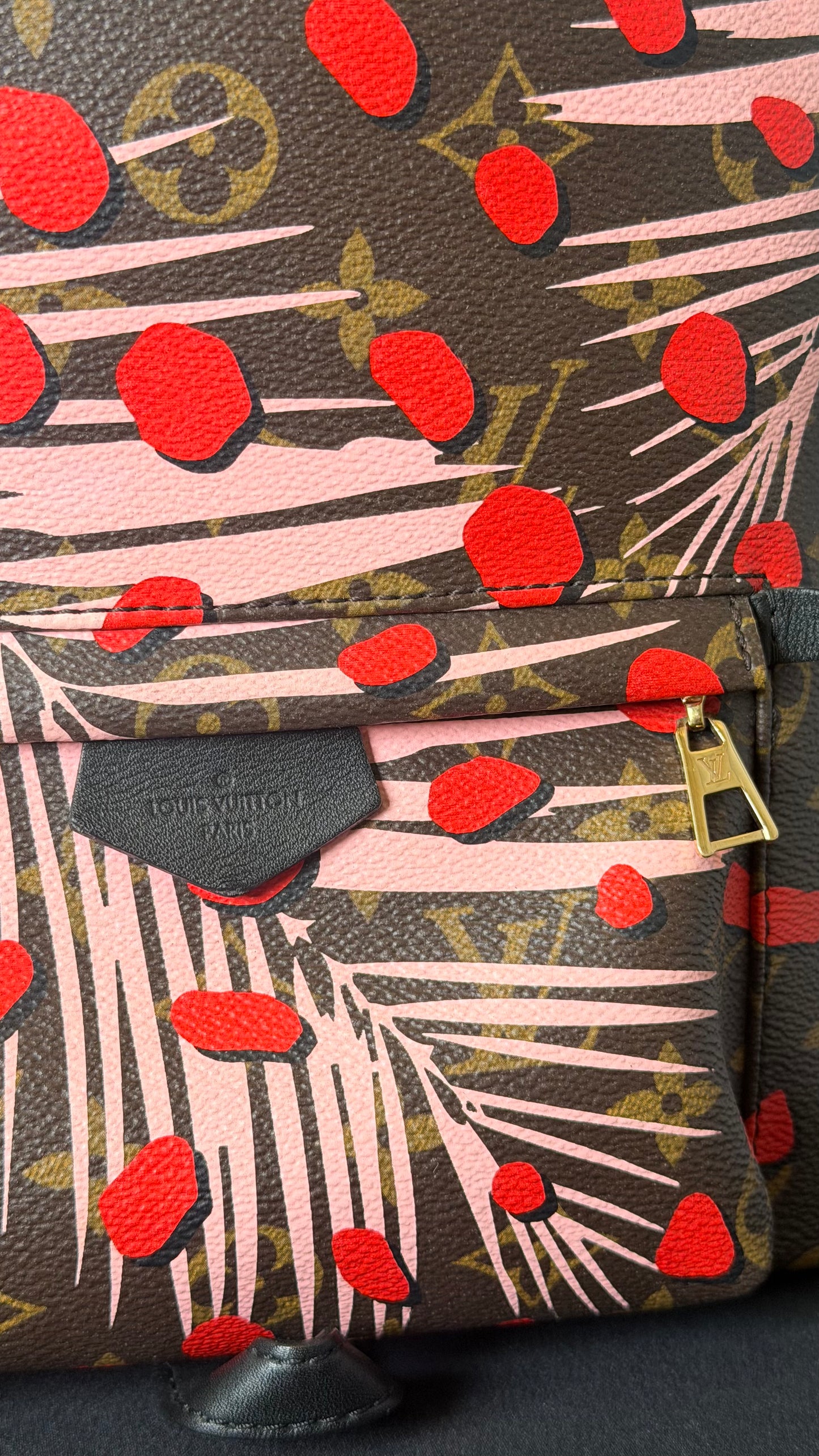 Louis Vuitton Palm Springs Backpack PM – Monogram Jungle Dots (Red Dots)
