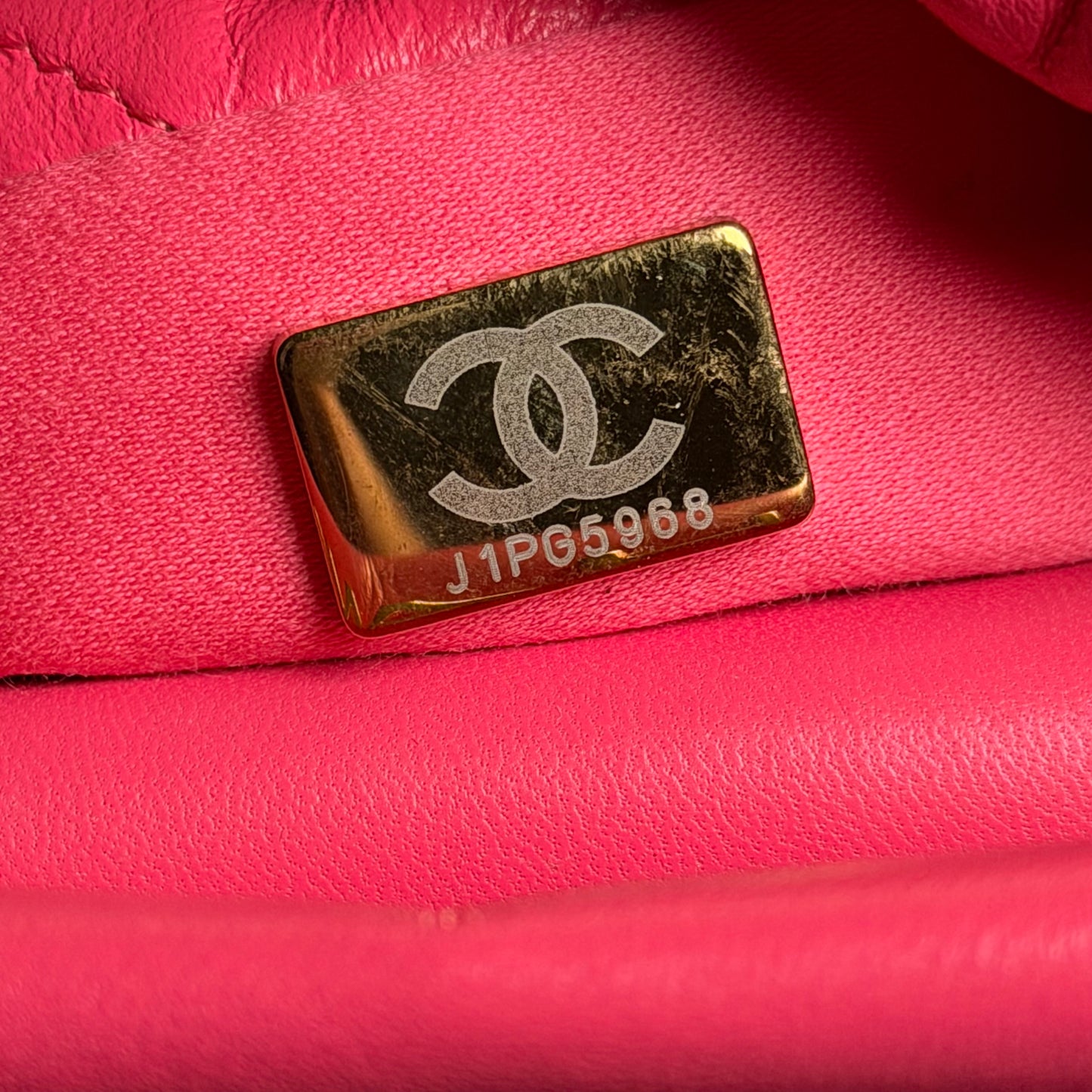 Chanel 2023 Mini Resin Charms Bag in Pink Quilted Lambskin Leather