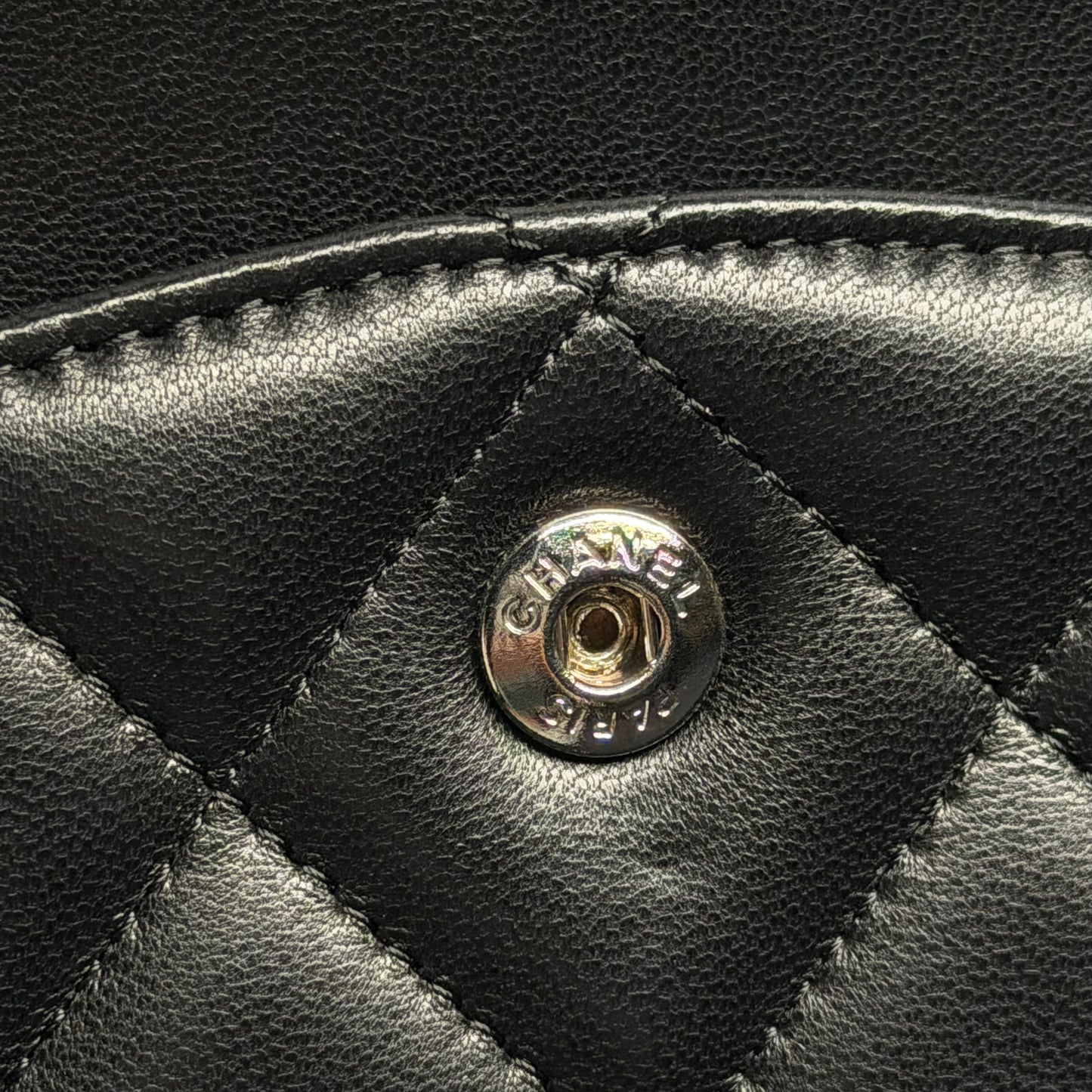 Chanel Classic Maxi Double Flap Quilted Leather Crossbody Bag – Black