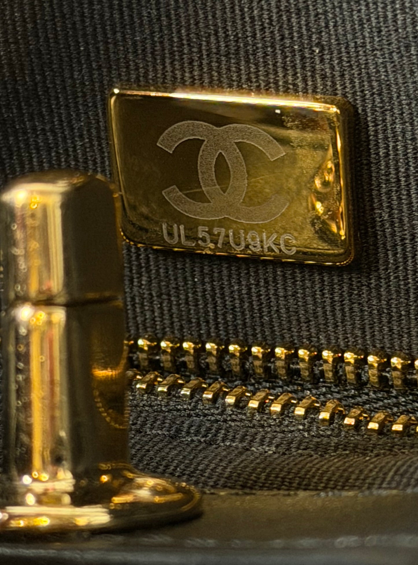 Chanel 31 Mini Shopping Bag Black Quilted Lambskin Gold Hardware