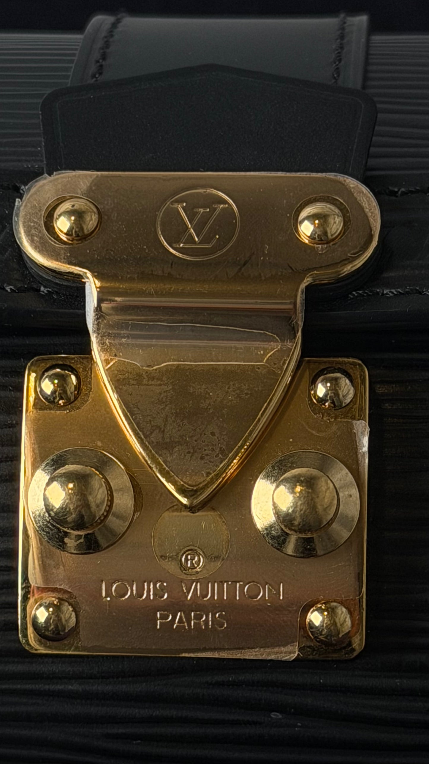 Louis Vuitton Papillon Trunk Black Epi Leather Gold Hardware